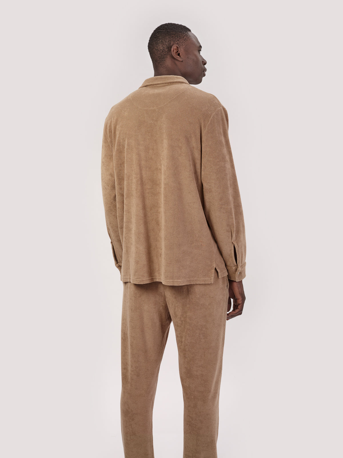 CAMICIA TERRY M.LUNGA BEIGE