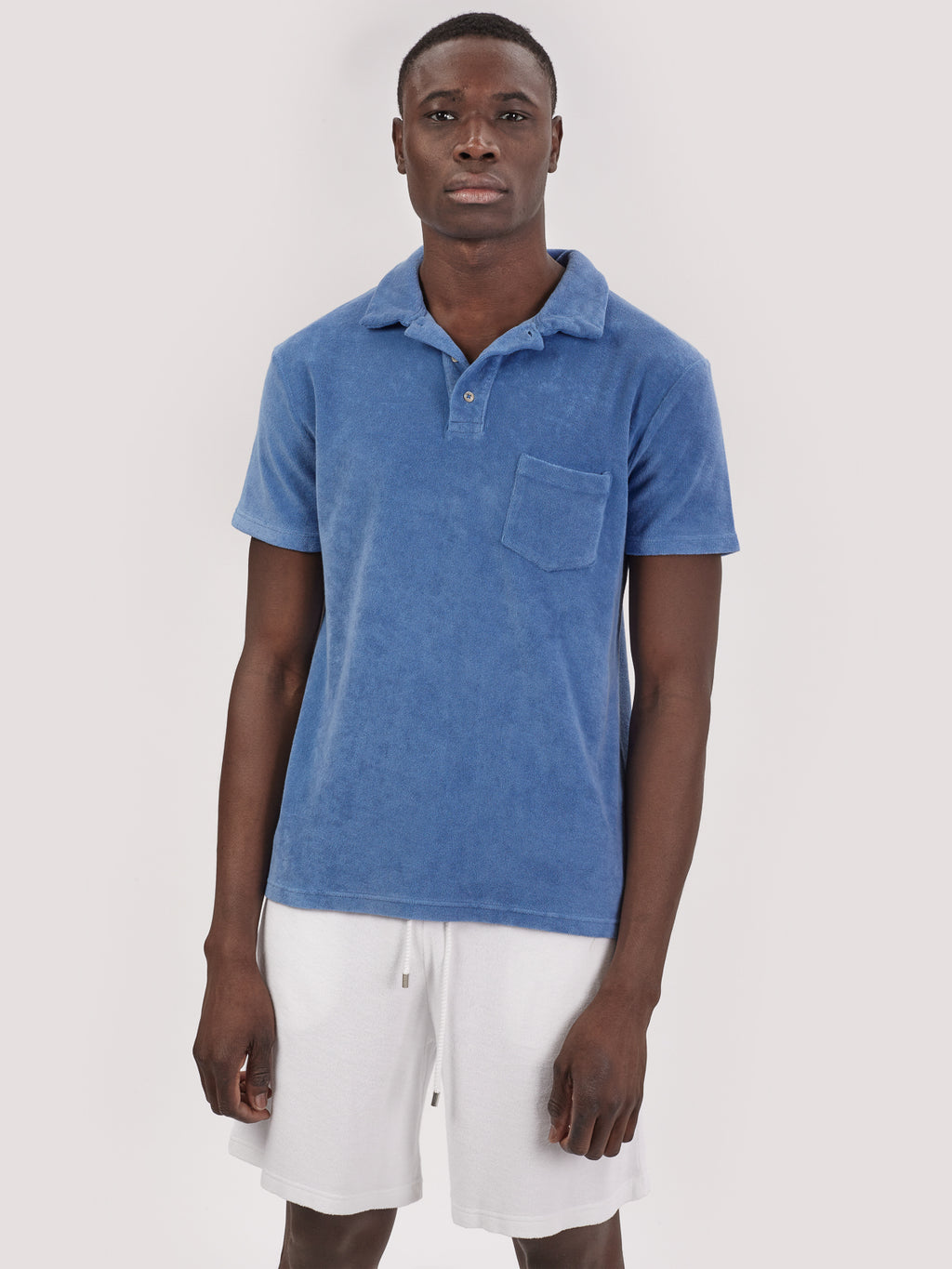 POLO TERRY CELESTE