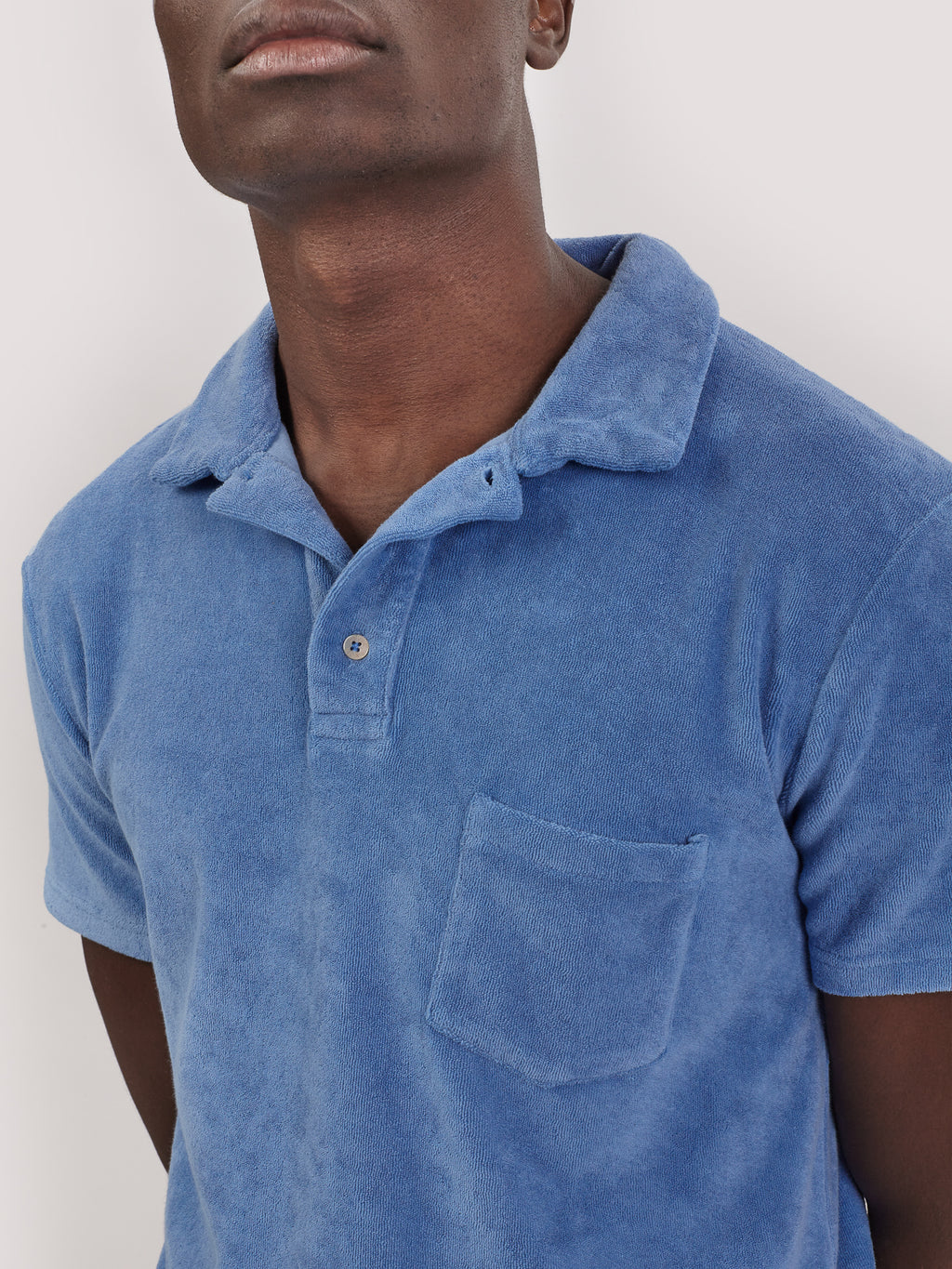 POLO TERRY CELESTE