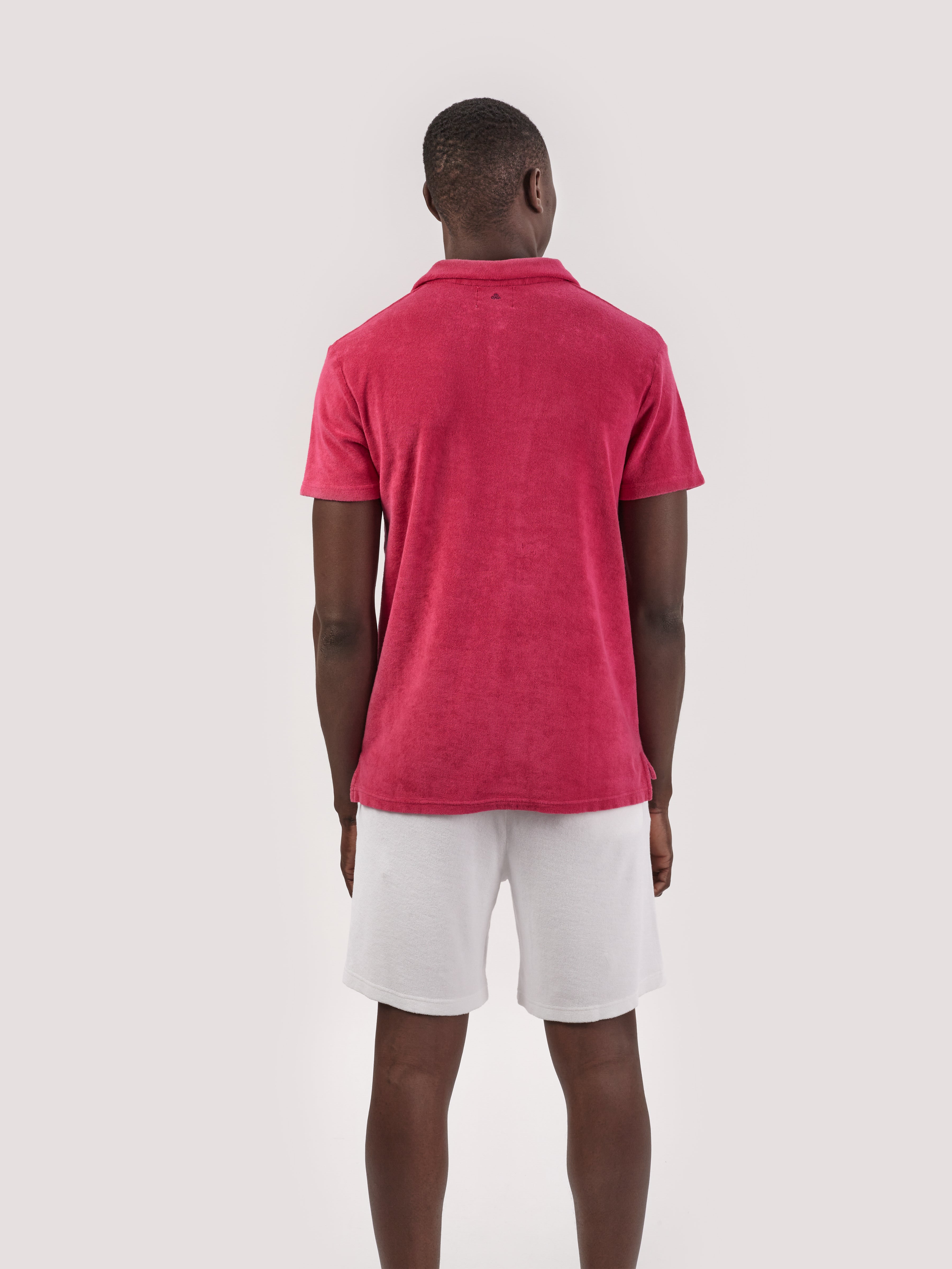 POLO TERRY FUXIA