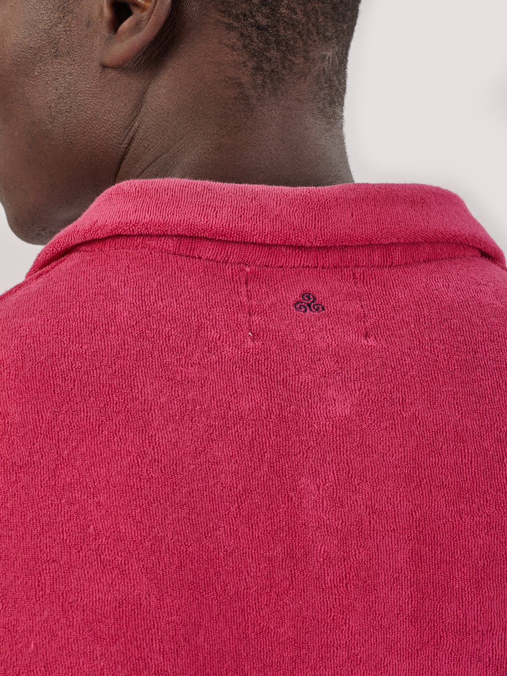 POLO TERRY FUXIA
