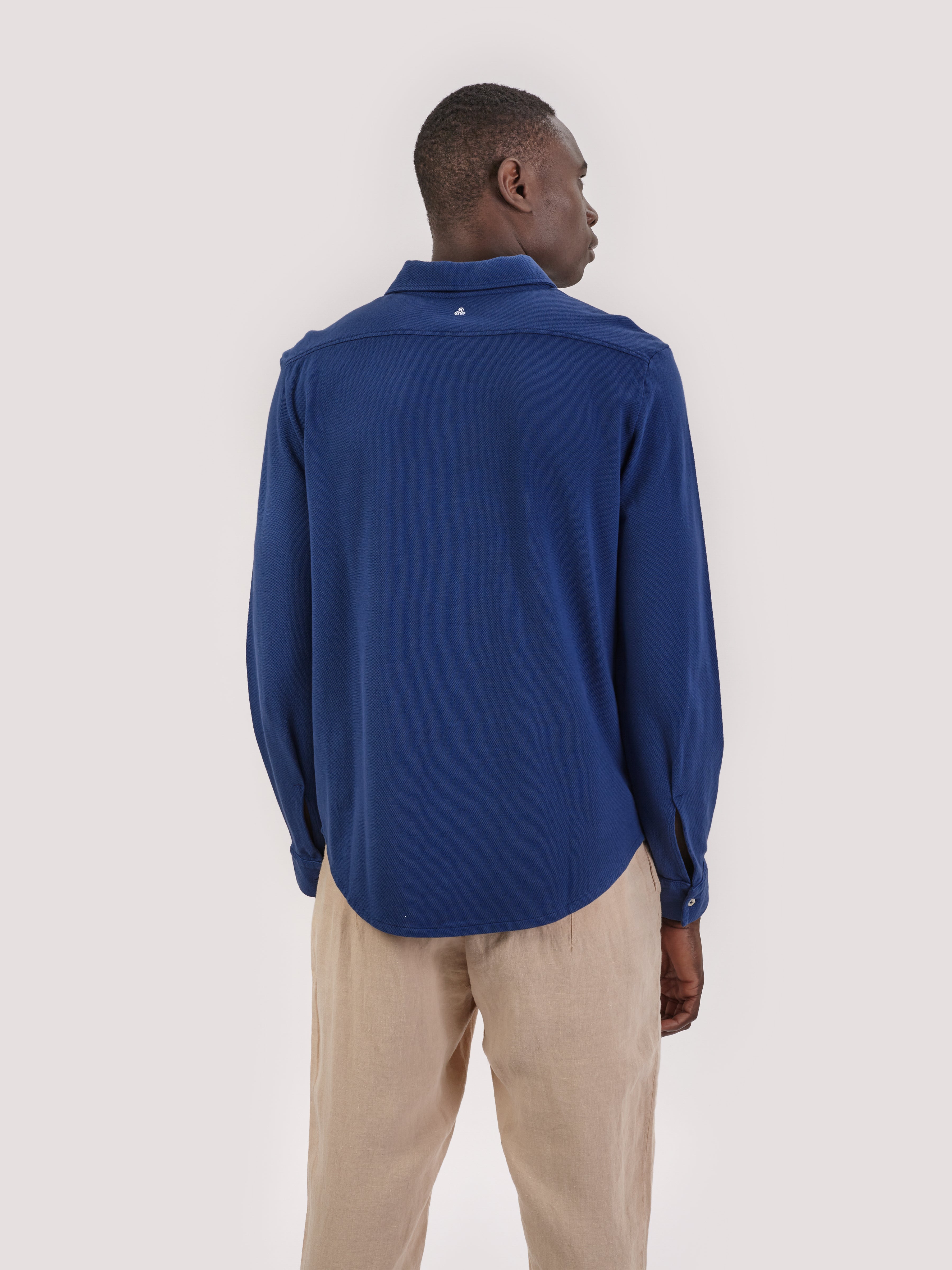CAMICIA PIQUE JEANS