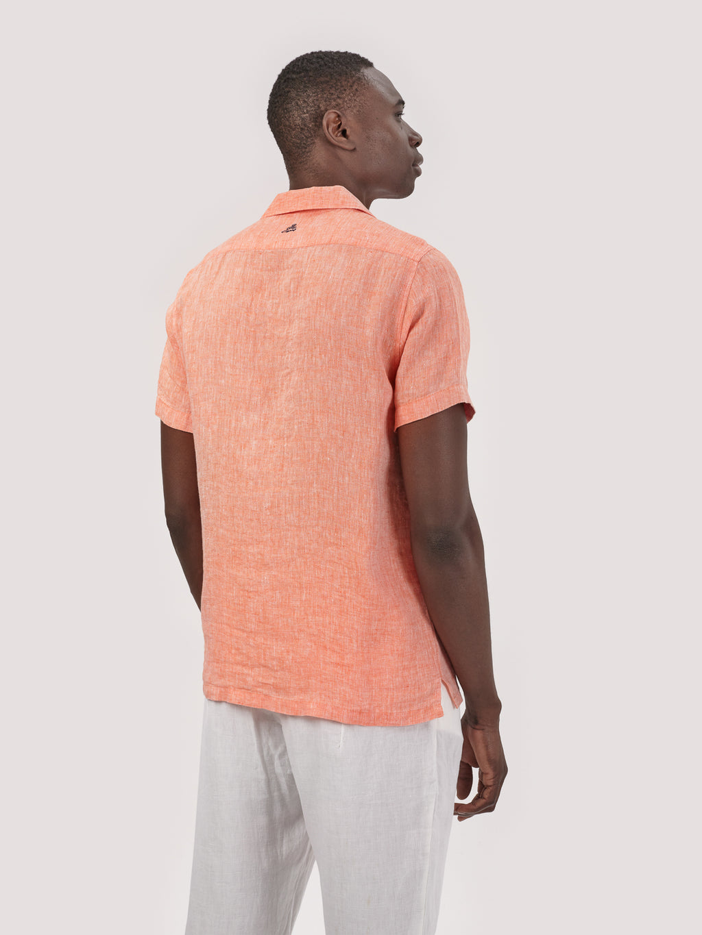CAMICIA CAPRI M.CORTA LIMITED EDITION ARANCIO