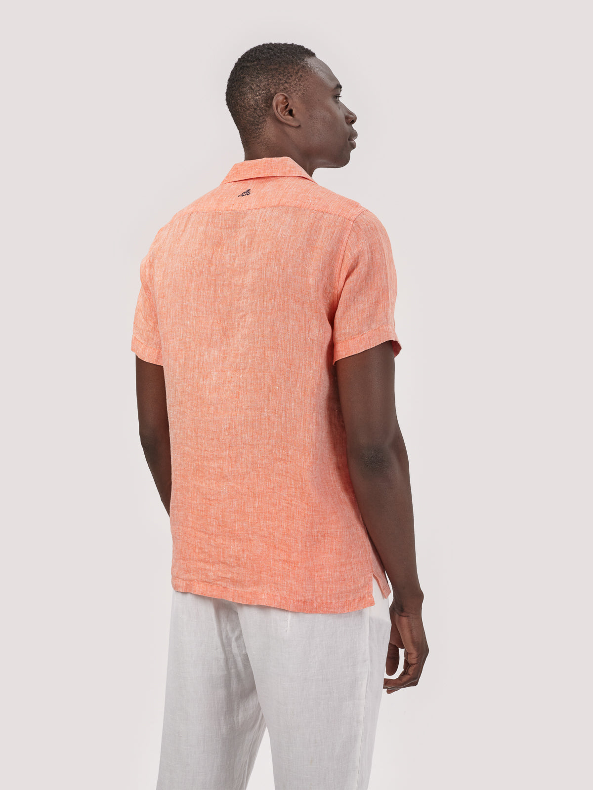CAMICIA CAPRI M.CORTA LIMITED EDITION ARANCIO