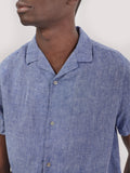 CAMICIA CAPRI M.CORTA LIMITED EDITION BLU