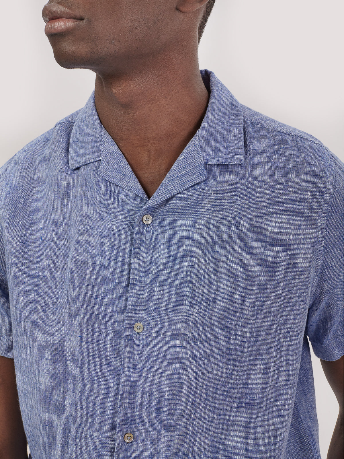 CAMICIA CAPRI M.CORTA LIMITED EDITION BLU