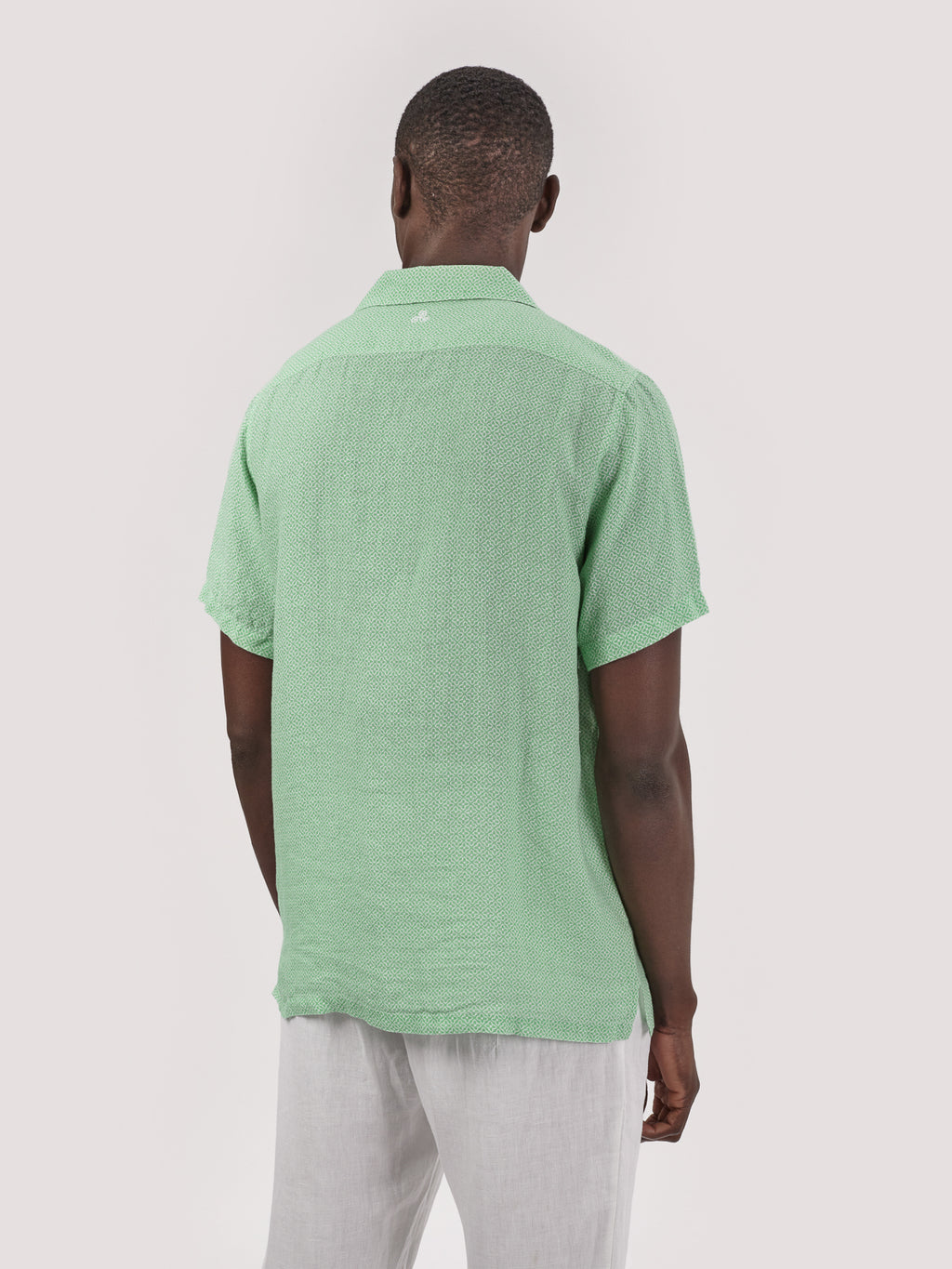 CAMICIA FURORE M.CORTA VERDE