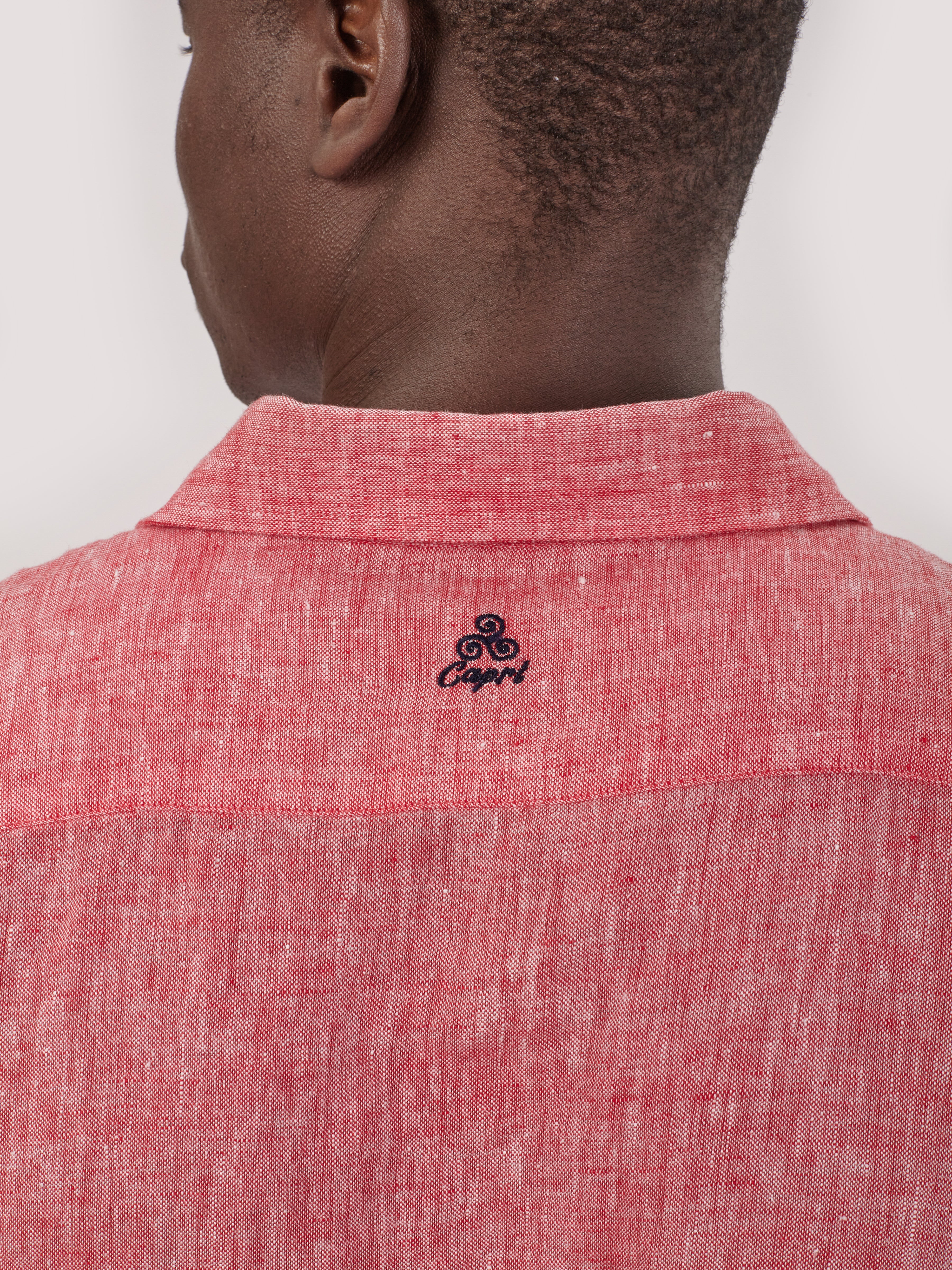 CAMICIA CAPRI MANICA LUNGA EDIZIONE LIM. ROSSO