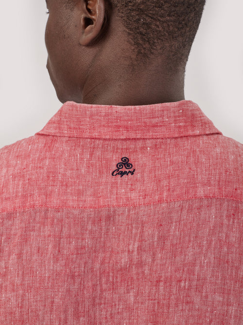 CAMICIA CAPRI MANICA LUNGA EDIZIONE LIM. Rosso
