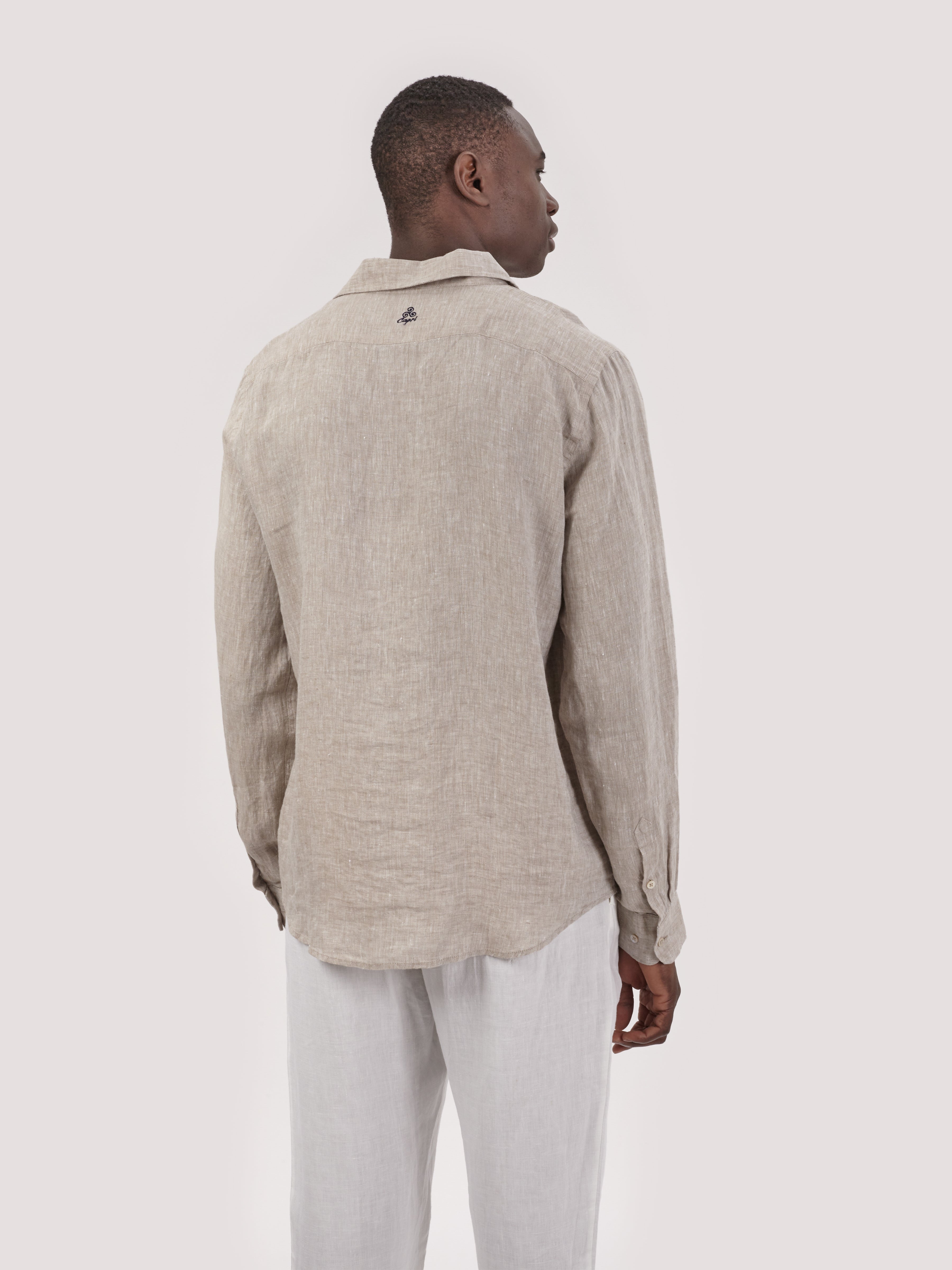 CAMICIA CAPRI MANICA LUNGA EDIZIONE LIM. BEIGE