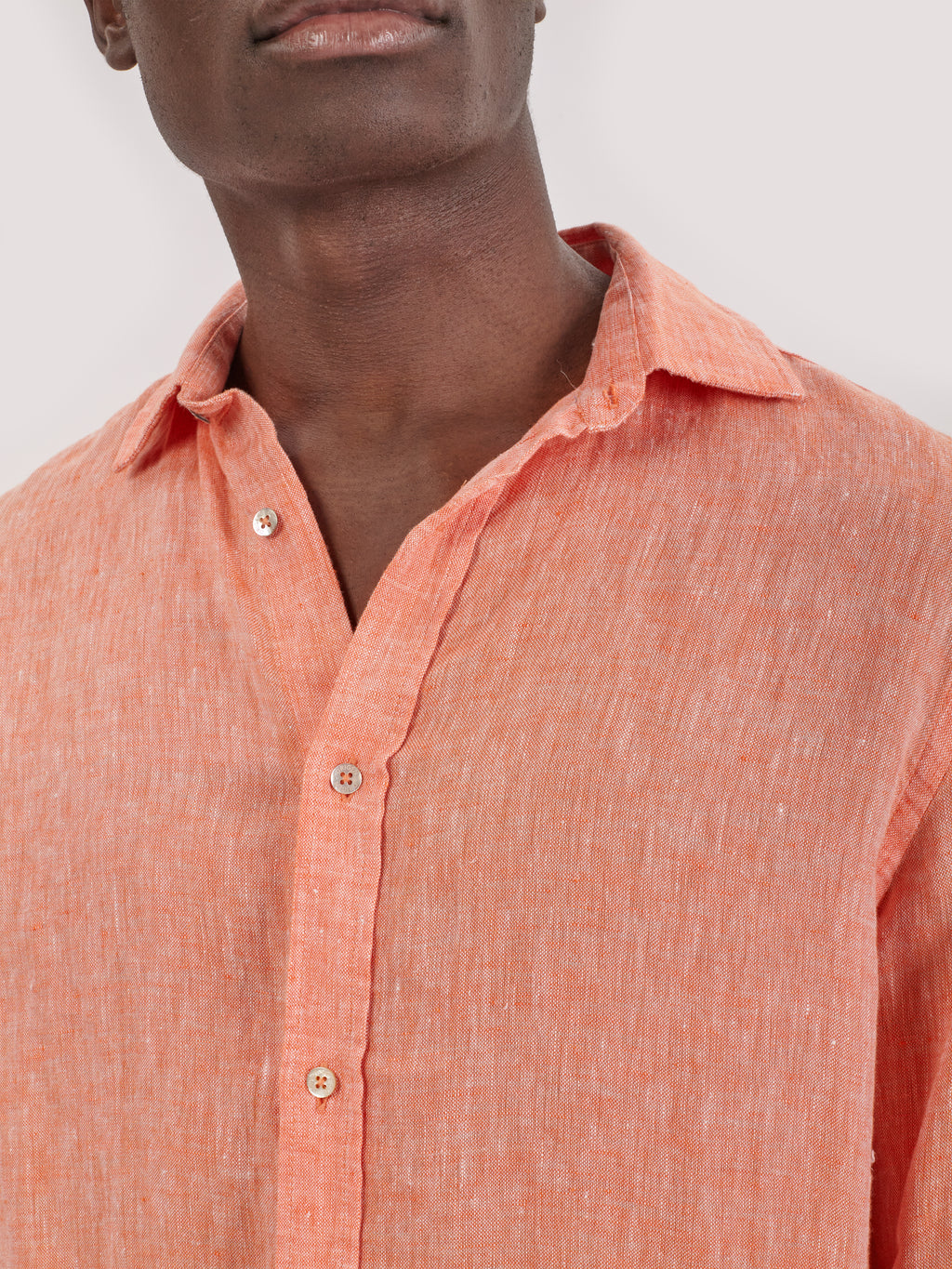 CAMICIA CAPRI MANICA LUNGA EDIZIONE LIM. Arancio