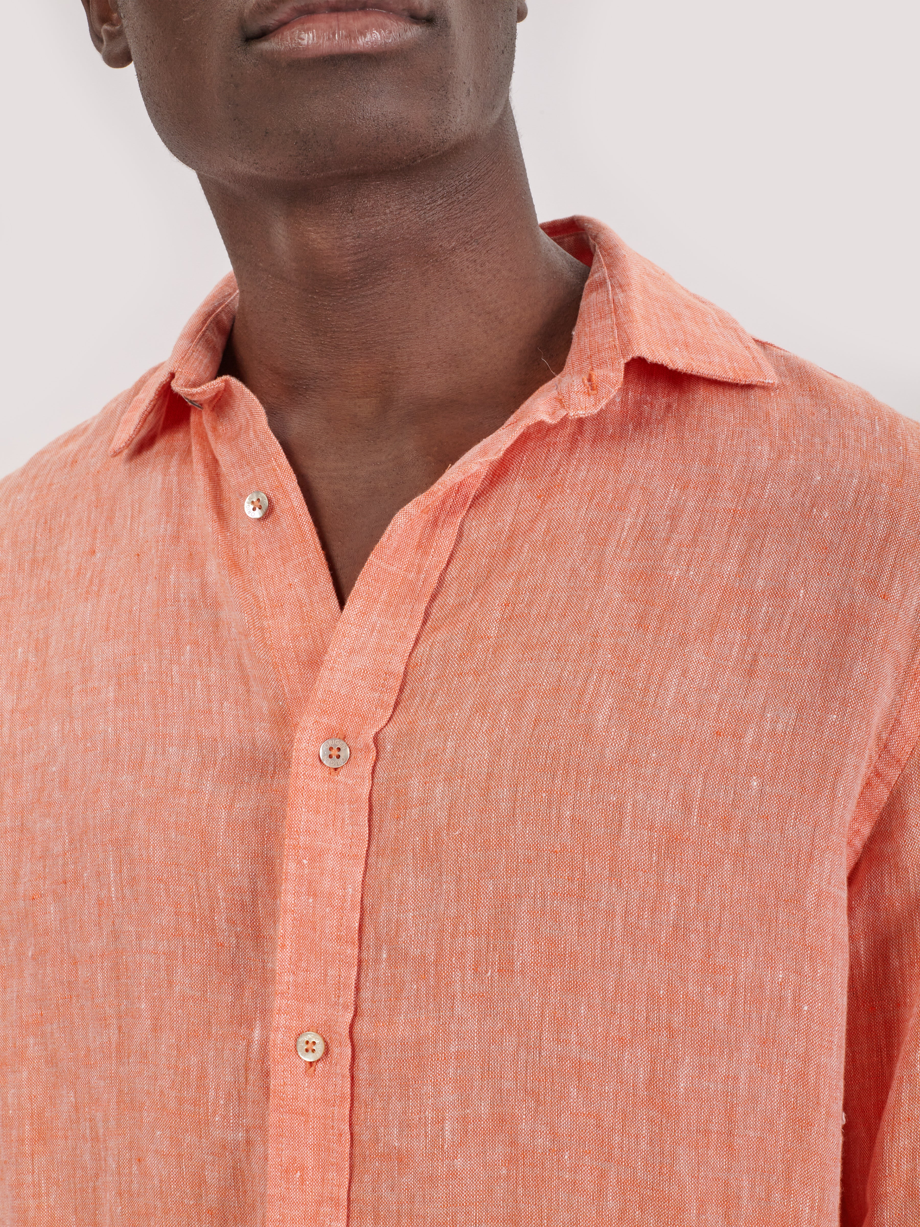 CAMICIA CAPRI MANICA LUNGA EDIZIONE LIM. ARANCIO