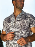 CAMICIA PANORAMICA M.CORTA LIMITED EDIT