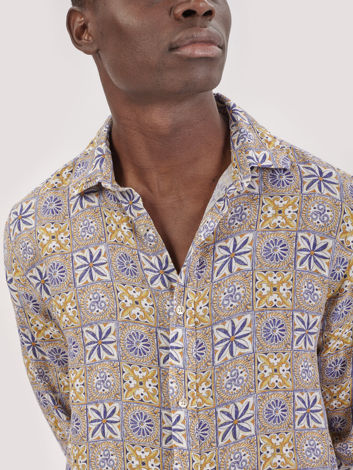 CAMICIA TILES M. LUNG EDIZIONE