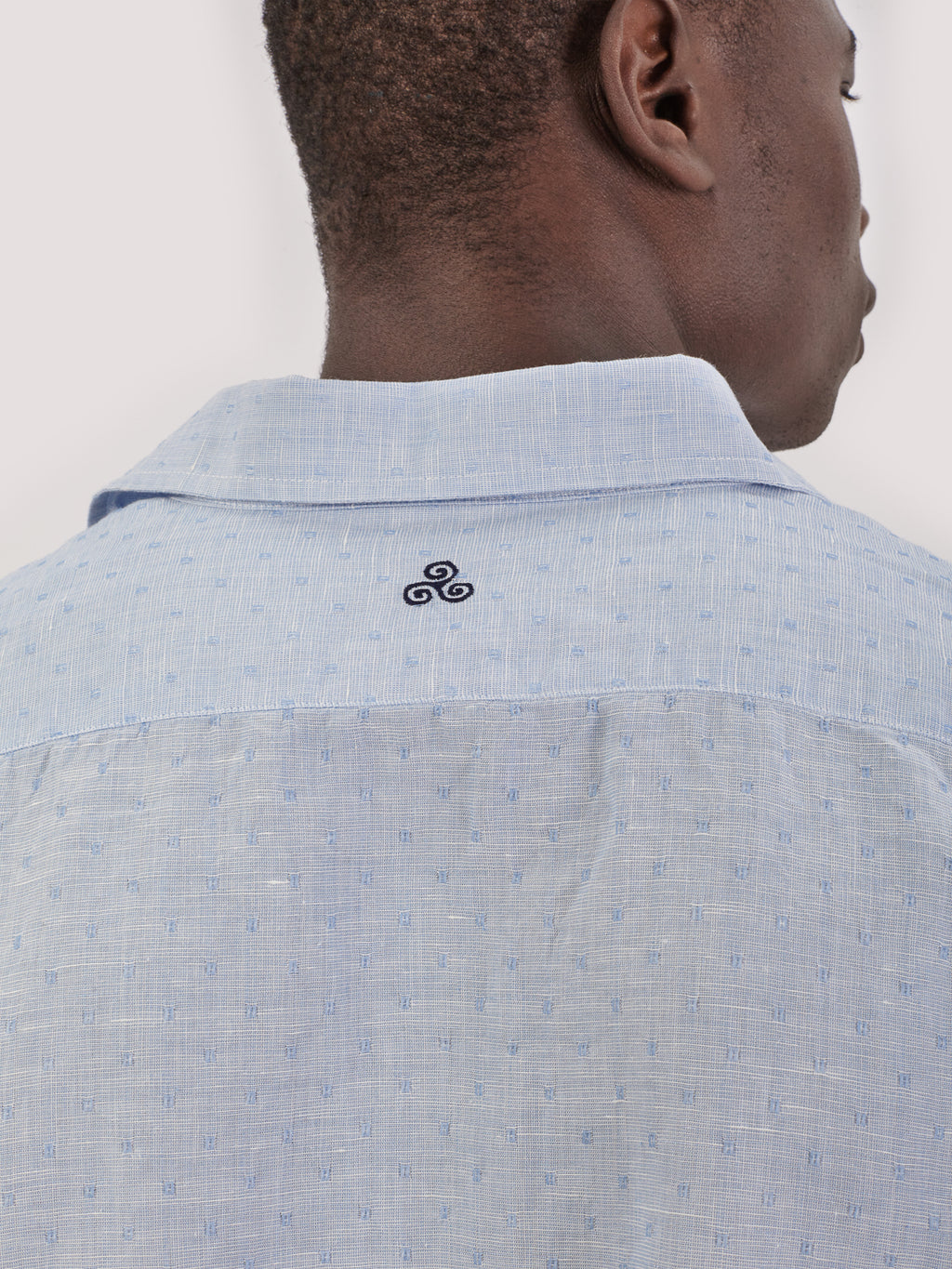 CAMICIA LORENZO BLU