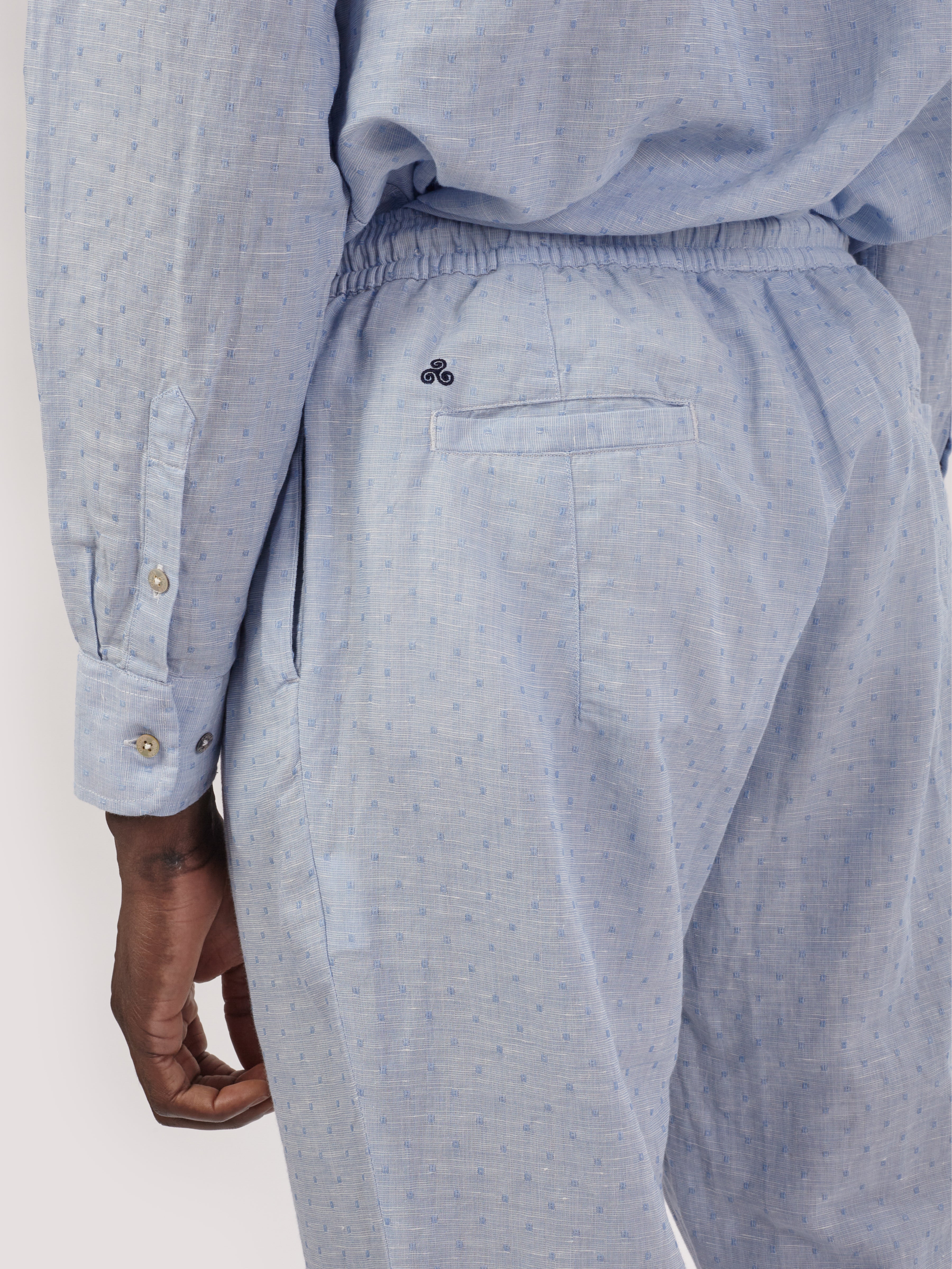 PANTALONE LORENZO BLU