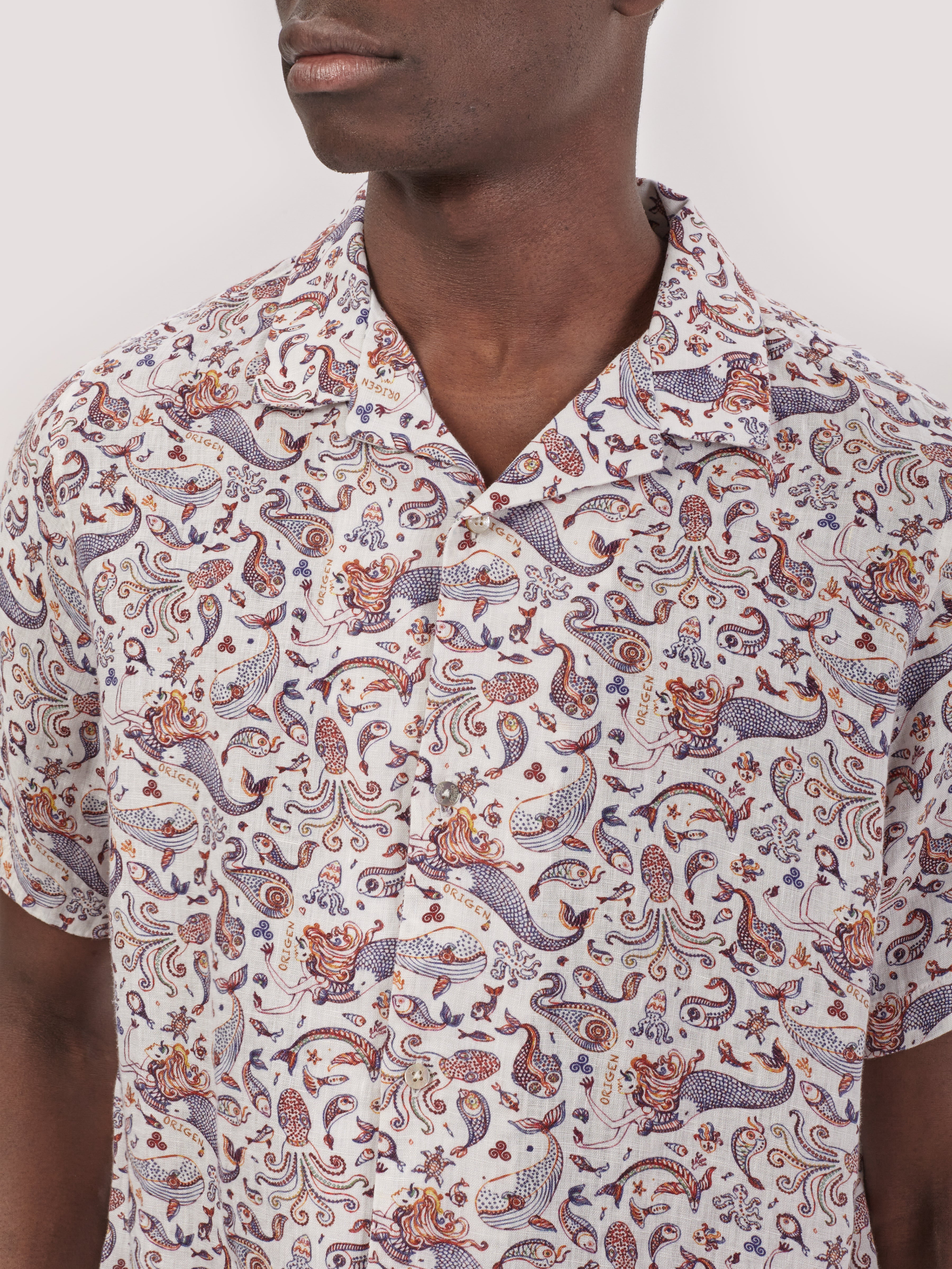 CAMICIA ATLANTIDA M.CORTA