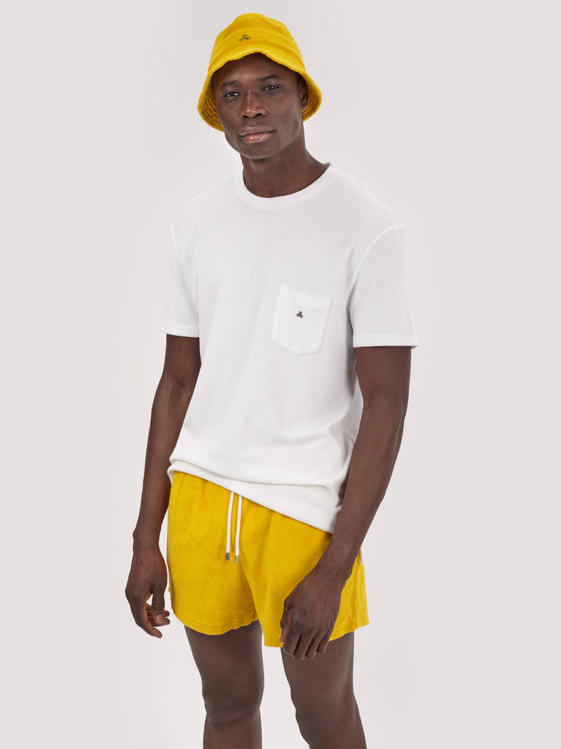 Sombrero de cubo de cappello giallo
