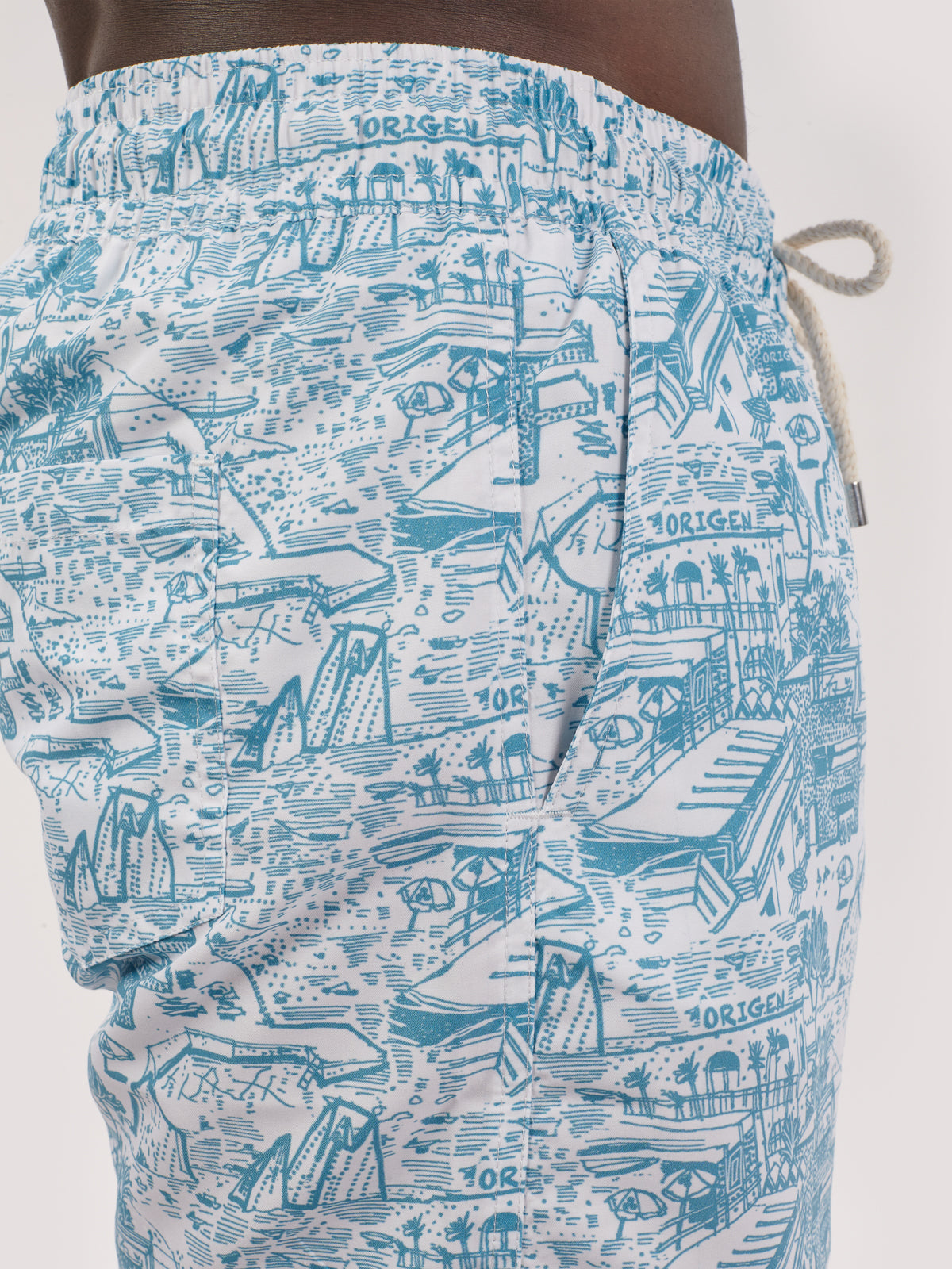 COSTUME CLASSIC PANORAMICA CELESTE