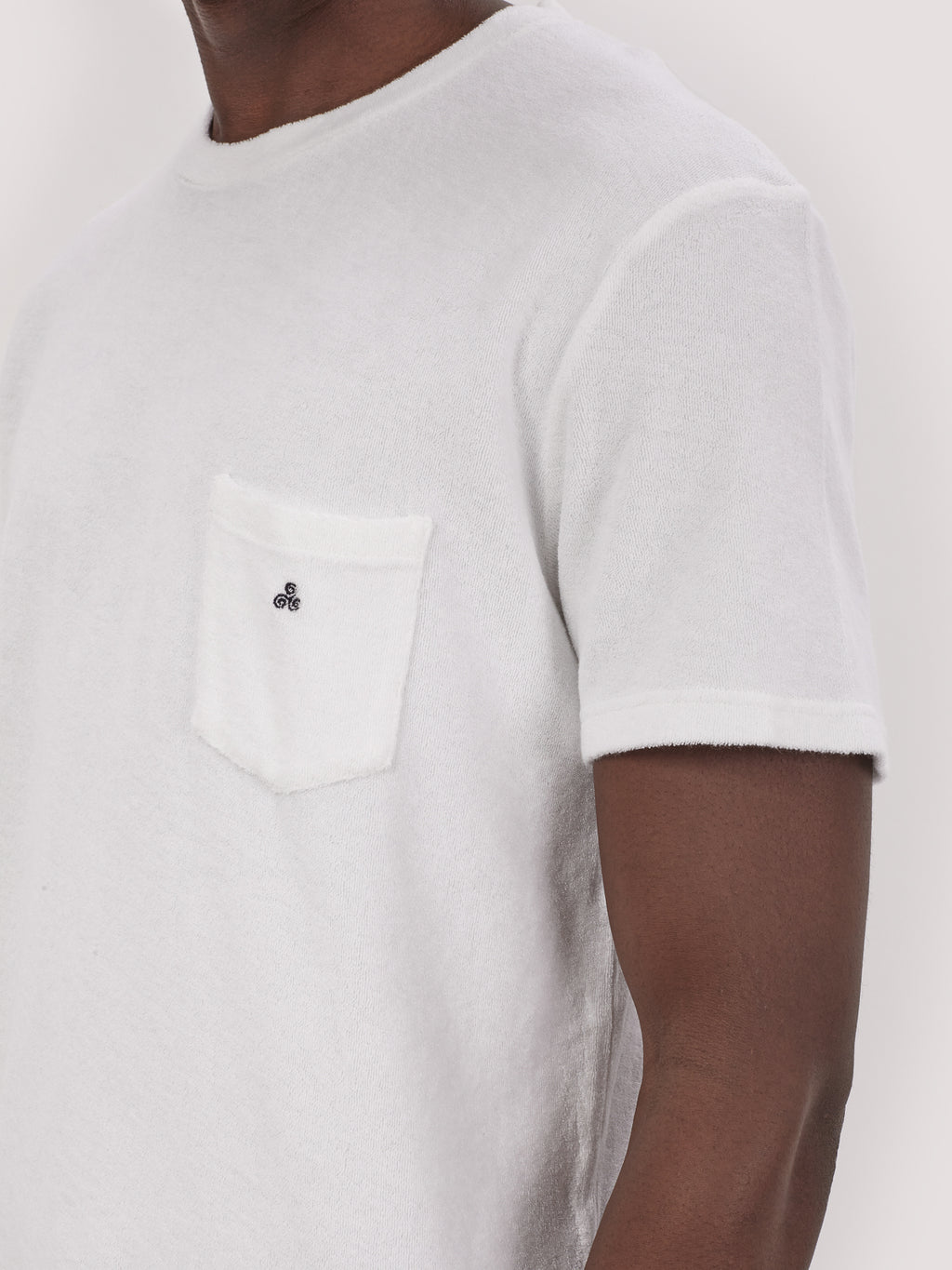 T.SHIRT TERRY BIANCO