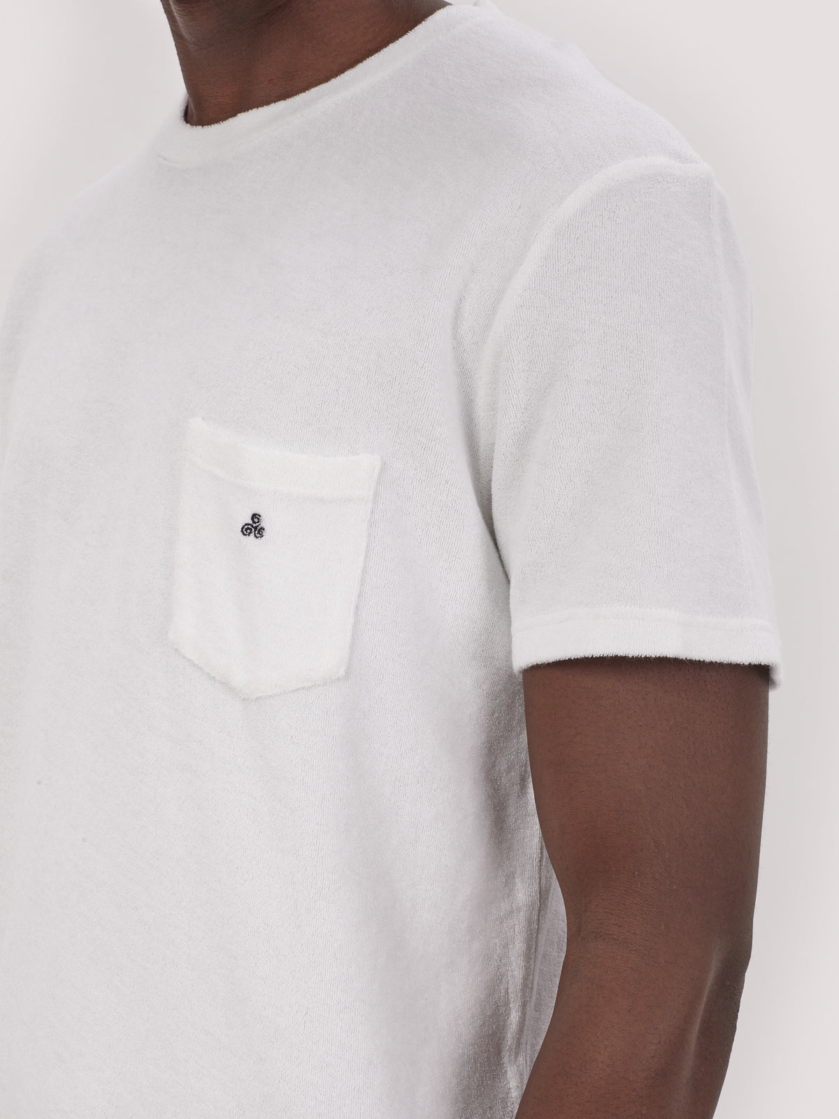 T.SHIRT TERRY BIANCO