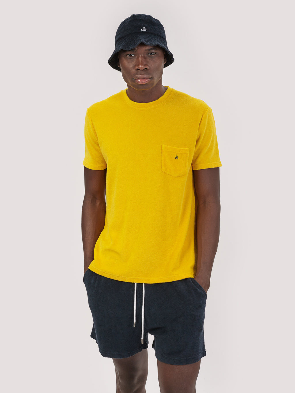 T.SHIRT TERRY GIALLO