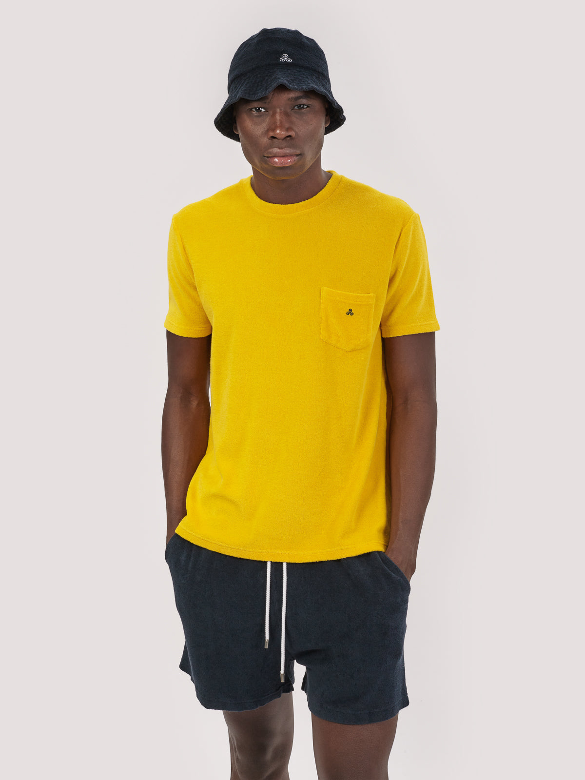 T.SHIRT TERRY GIALLO