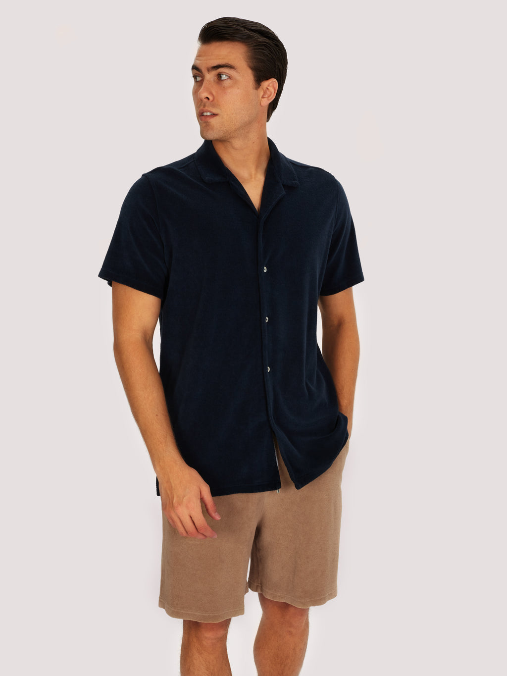 HAWAIANA TERRY NAVY