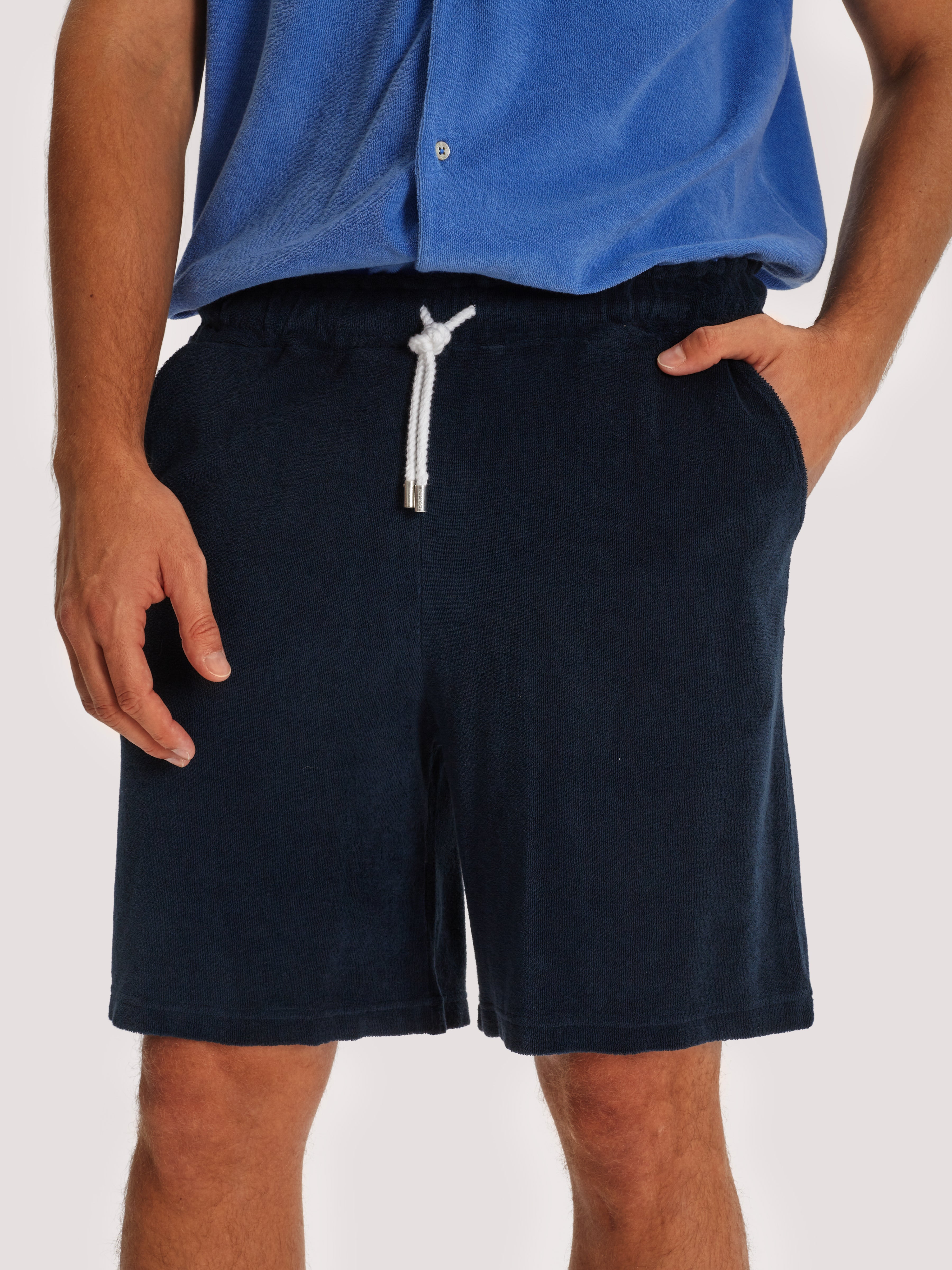 BERMUDA TERRY NAVY