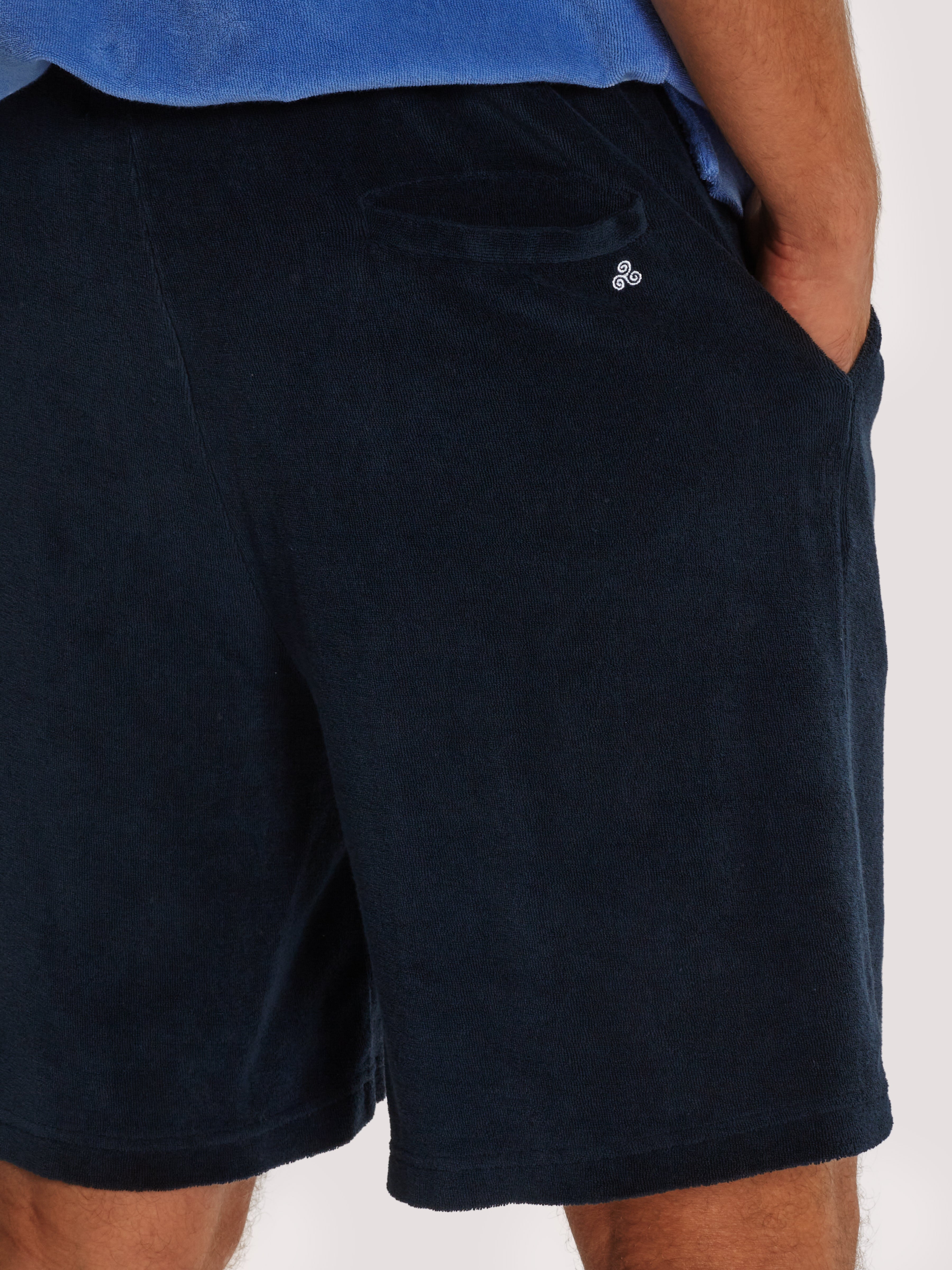 BERMUDA TERRY NAVY