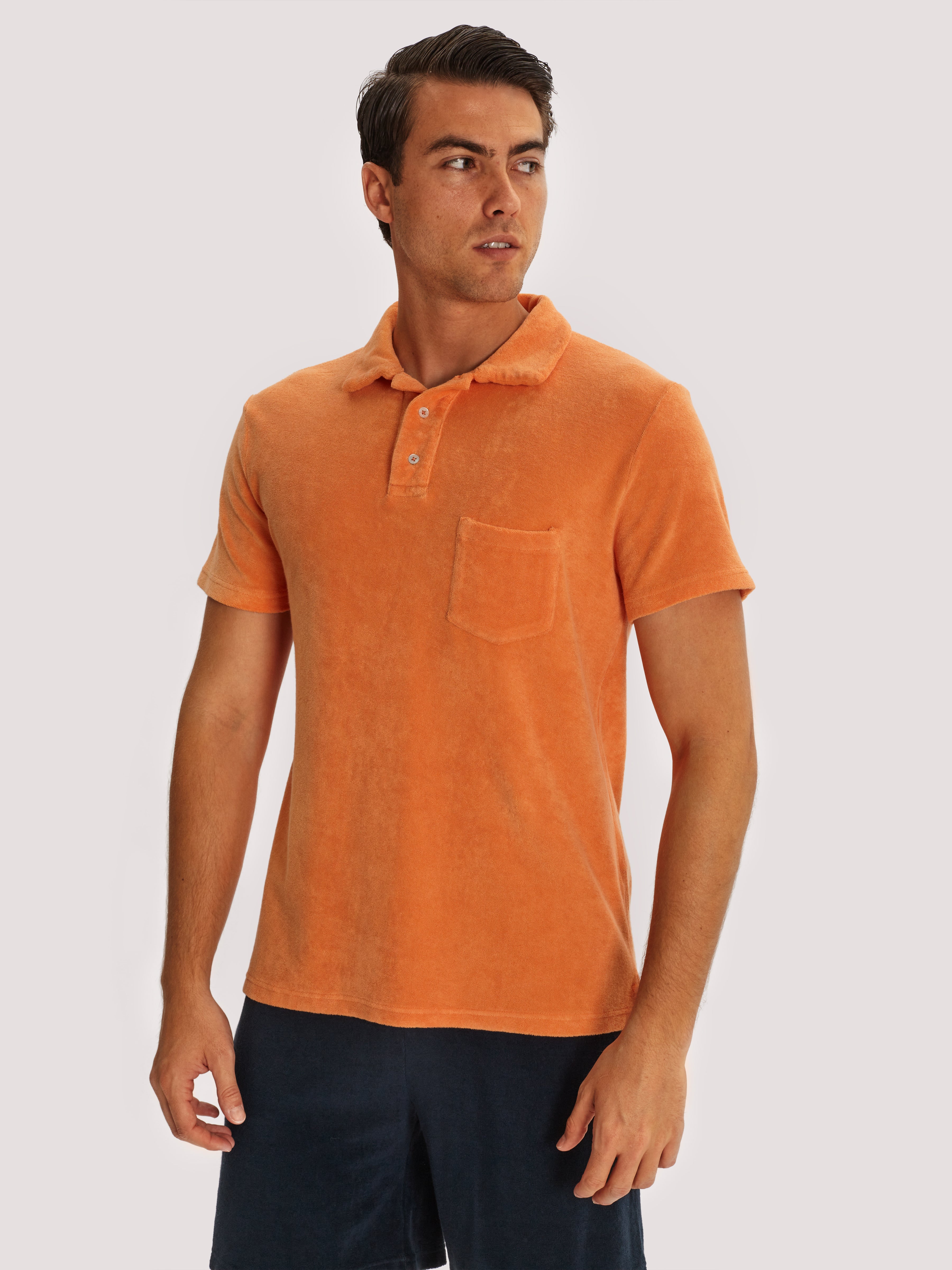 POLO TERRY ARANCIO