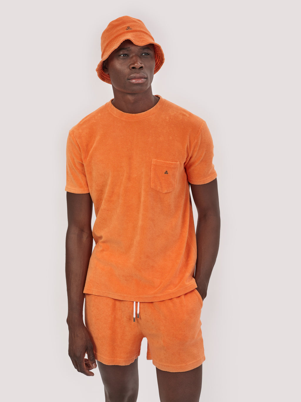 T.SHIRT TERRY ARANCIO