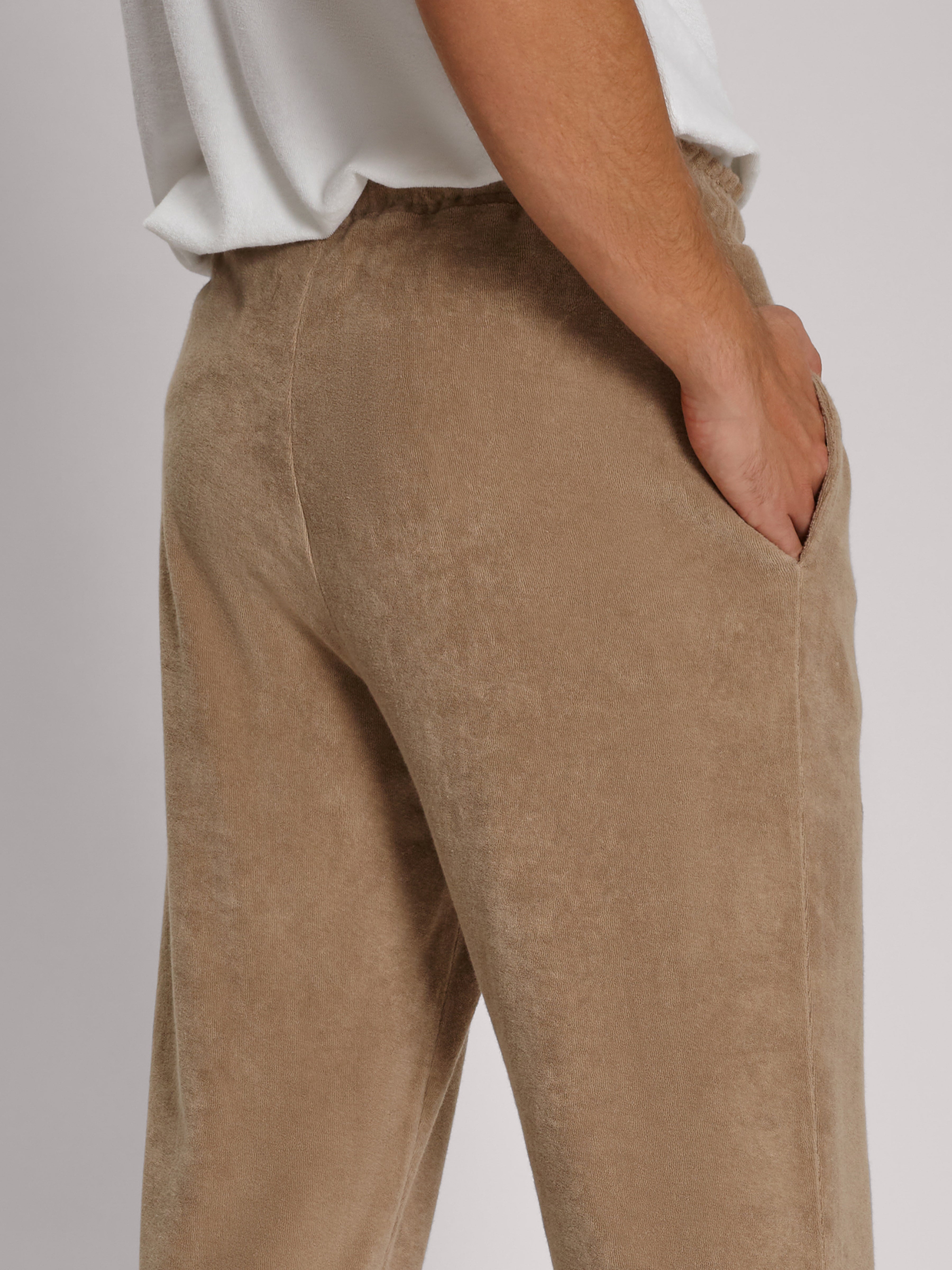 PANTALONE TERRY BEIGE