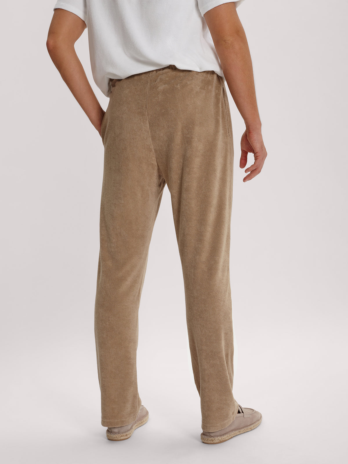 PANTALONE TERRY BEIGE