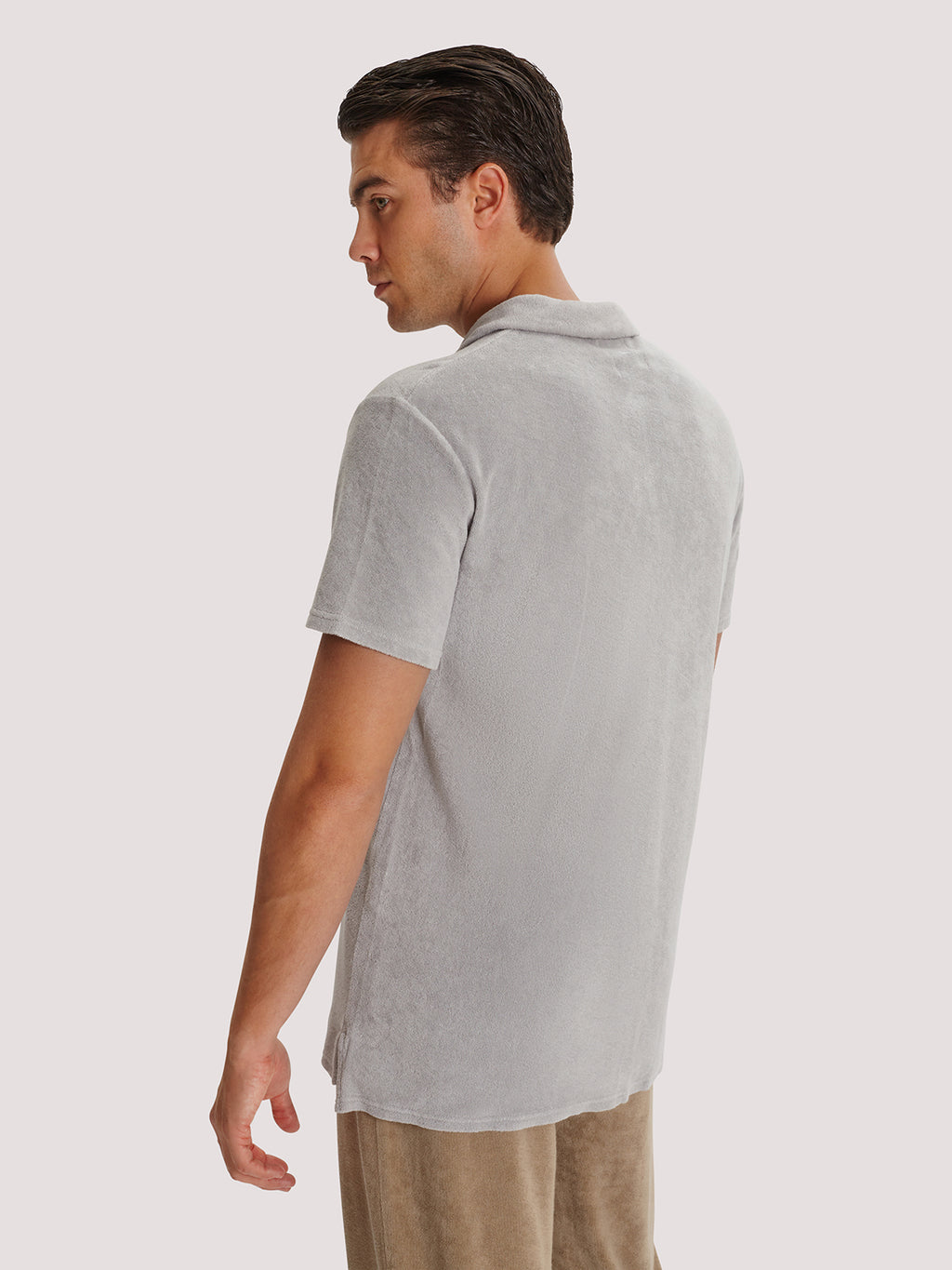 POLO TERRY GRIGIO