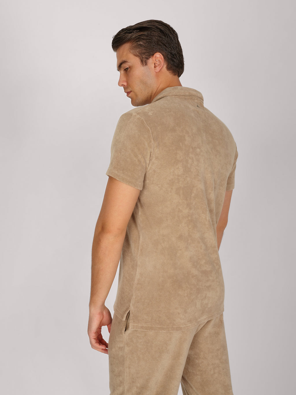 POLO TERRY BEIGE