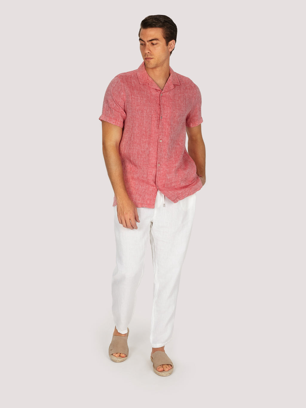 CAMICIA CAPRI M.CORTA LIMITED EDITION ROSSO