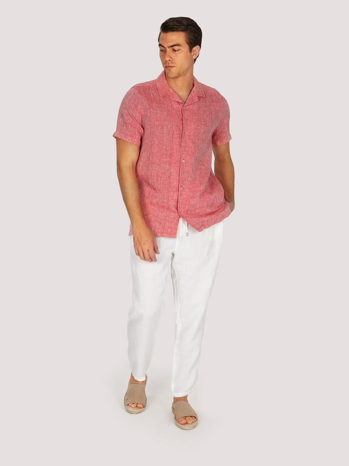 CAMICIA CAPRI M.CORTA LIMITED EDITION ROSSO