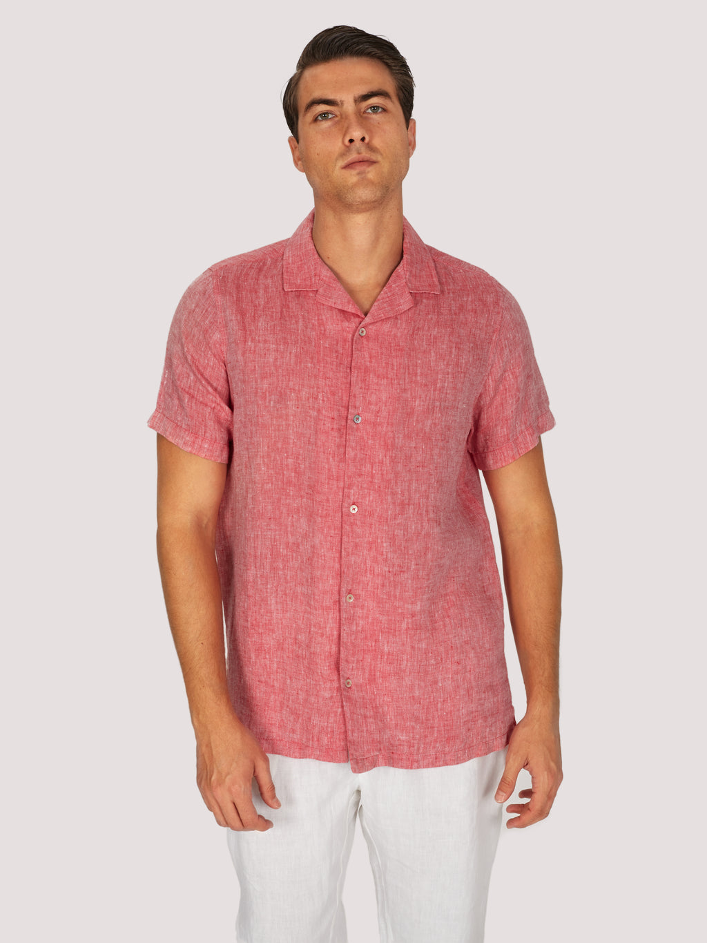 CAMICIA CAPRI M.CORTA LIMITED EDITION ROSSO