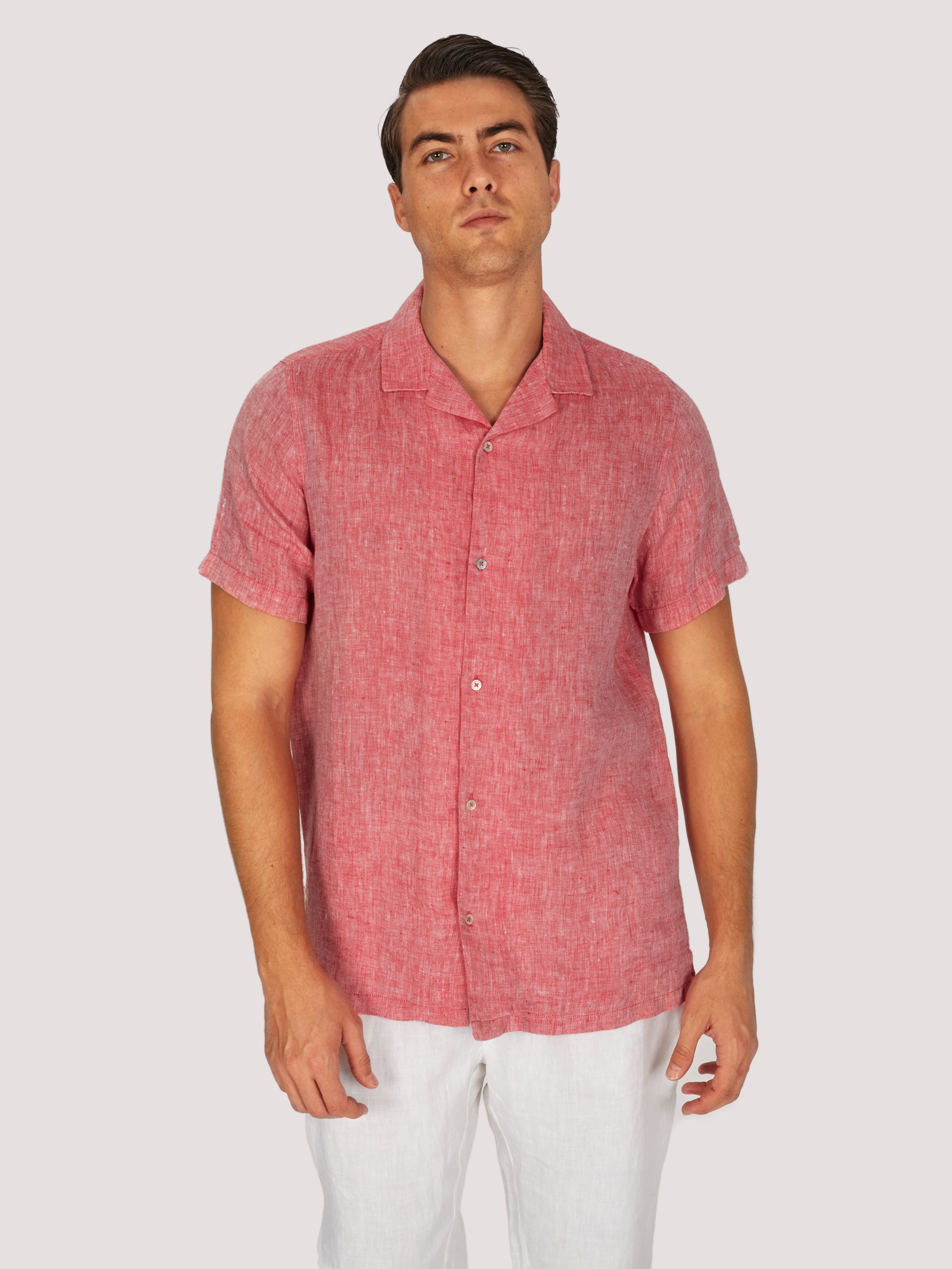 CAMICIA CAPRI M.CORTA LIMITED EDITION ROSSO