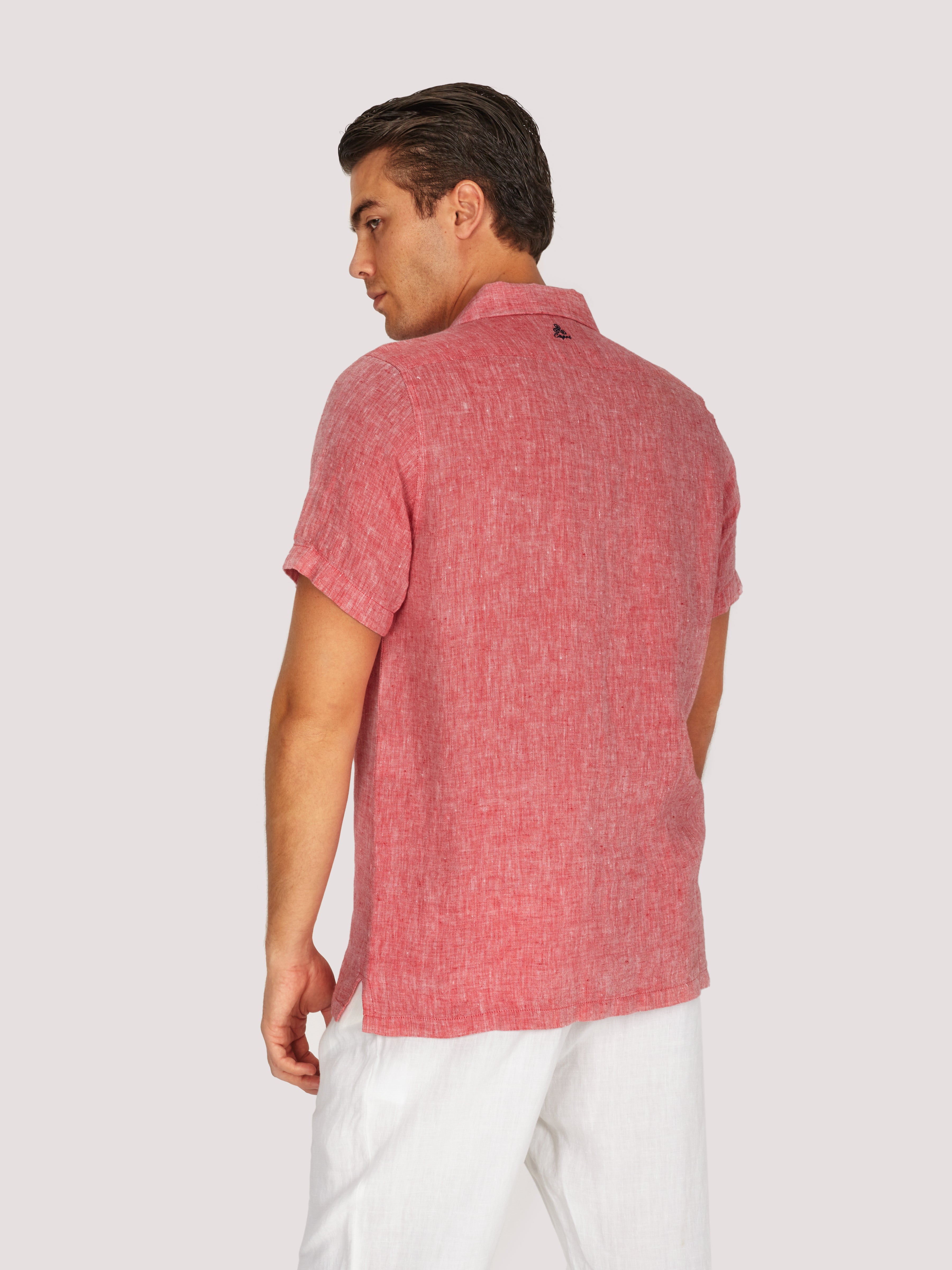 CAMICIA CAPRI M.CORTA LIMITED EDITION ROSSO