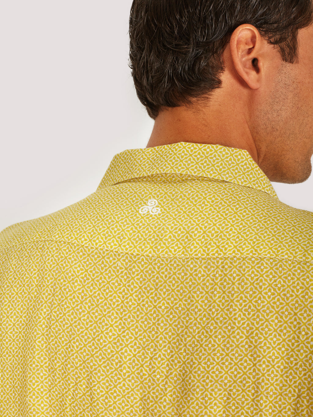 CAMICIA FURORE M.CORTA GIALLO