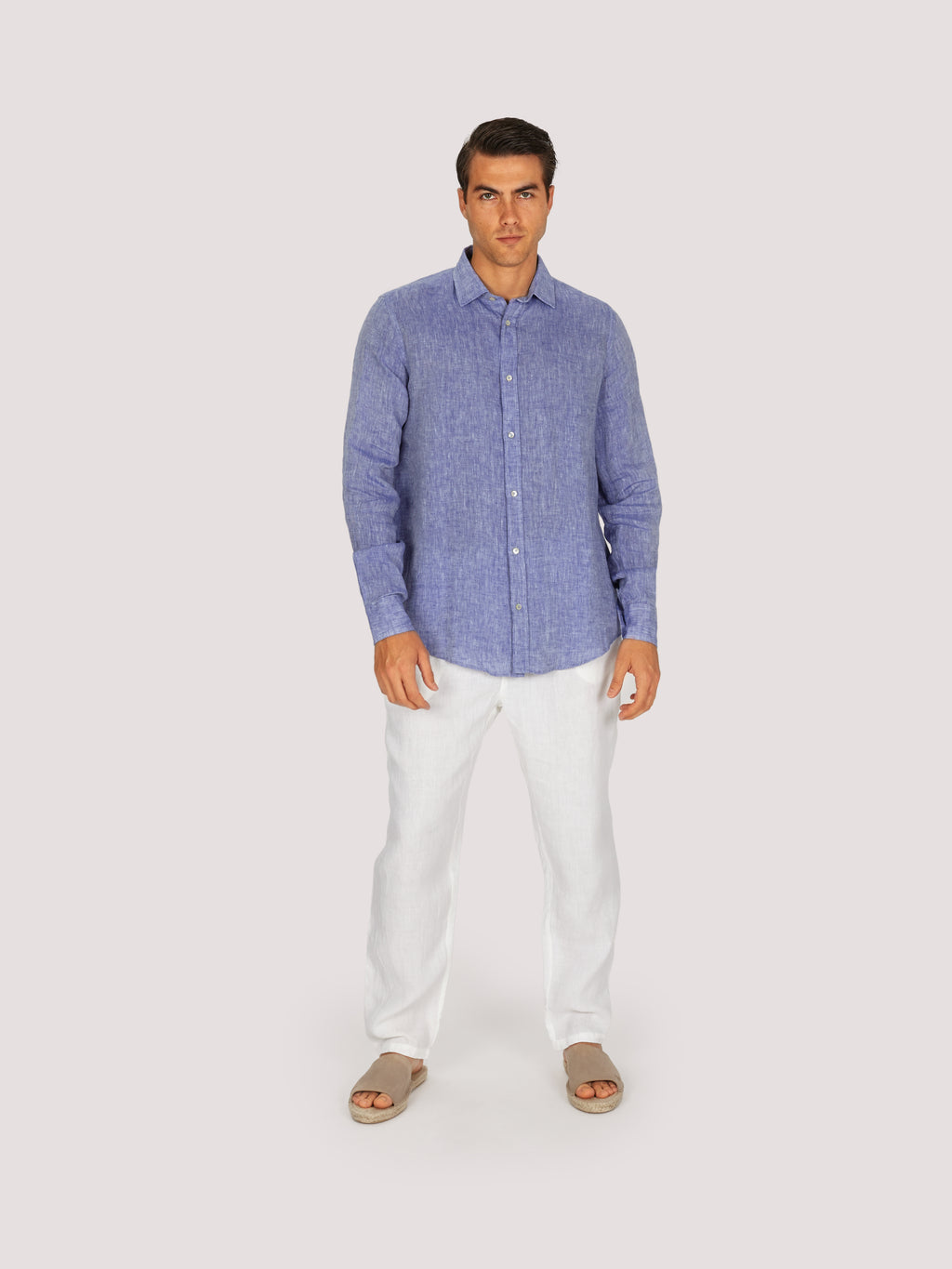 CAMICIA CAPRI MANICA LUNGA EDIZIONE LIM. Blu