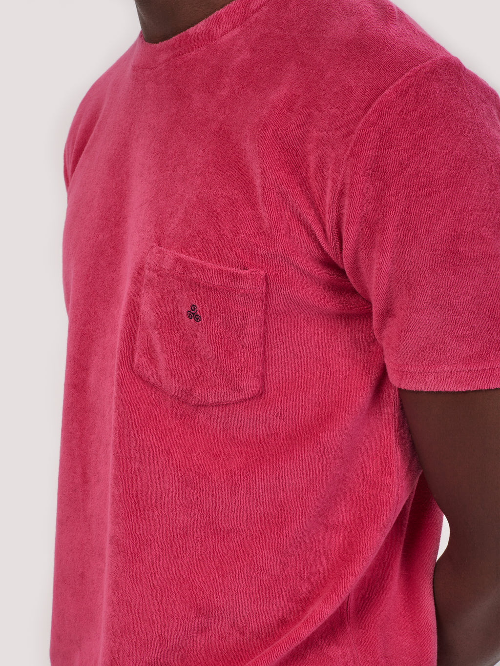 T.SHIRT TERRY FUXIA