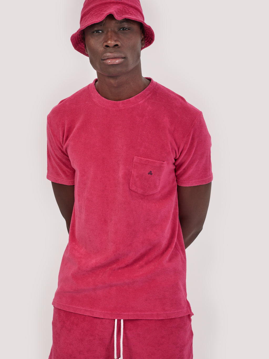 T.SHIRT TERRY FUXIA