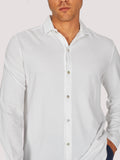 CAMICIA PIQUE BIANCO