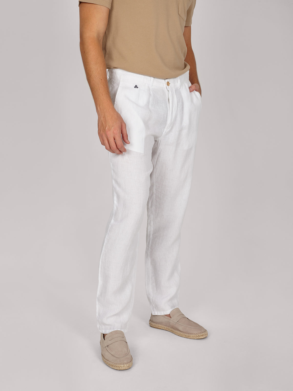 PANTALONE VITTO BIANCO
