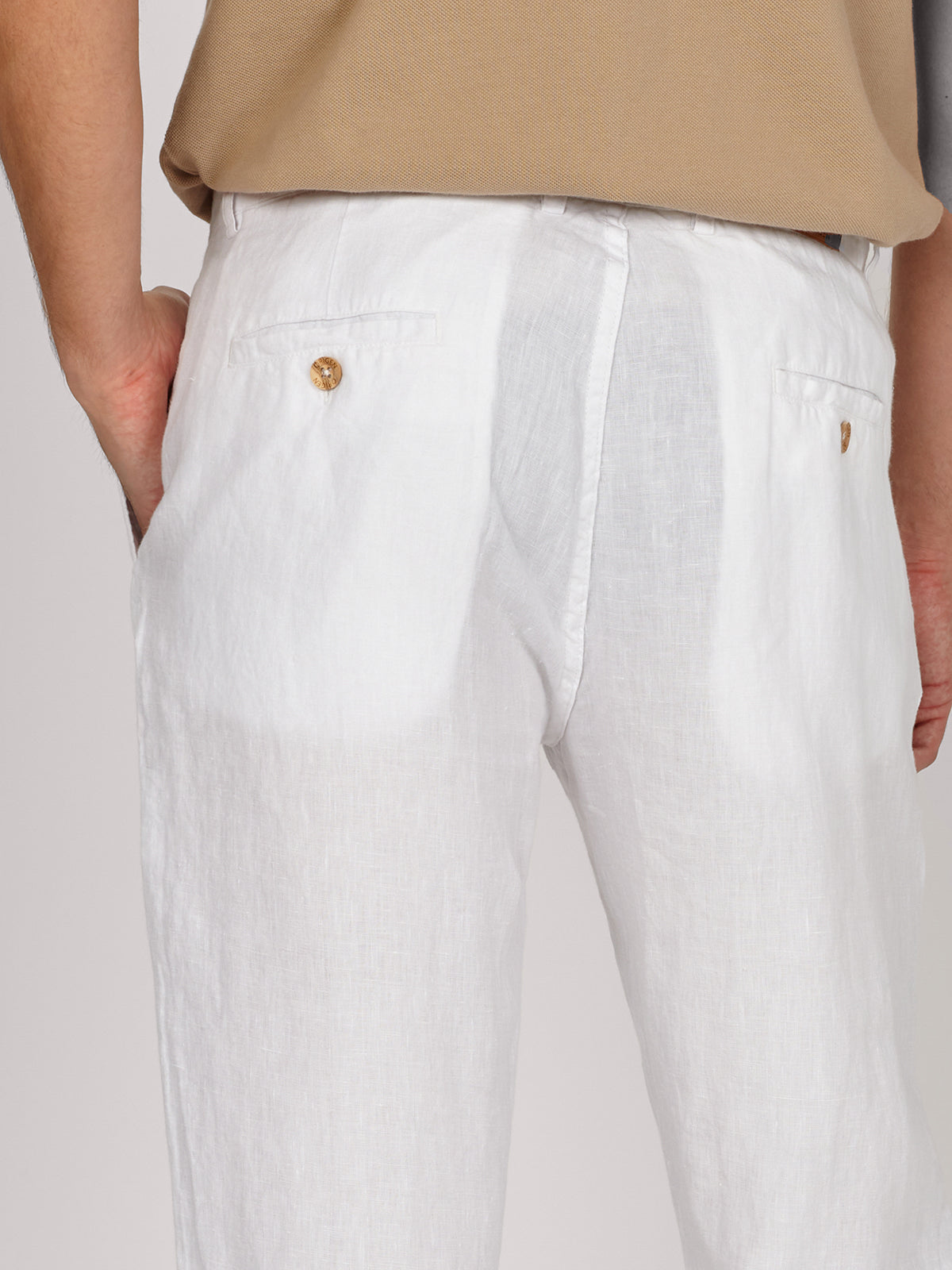 PANTALONE VITTO BIANCO
