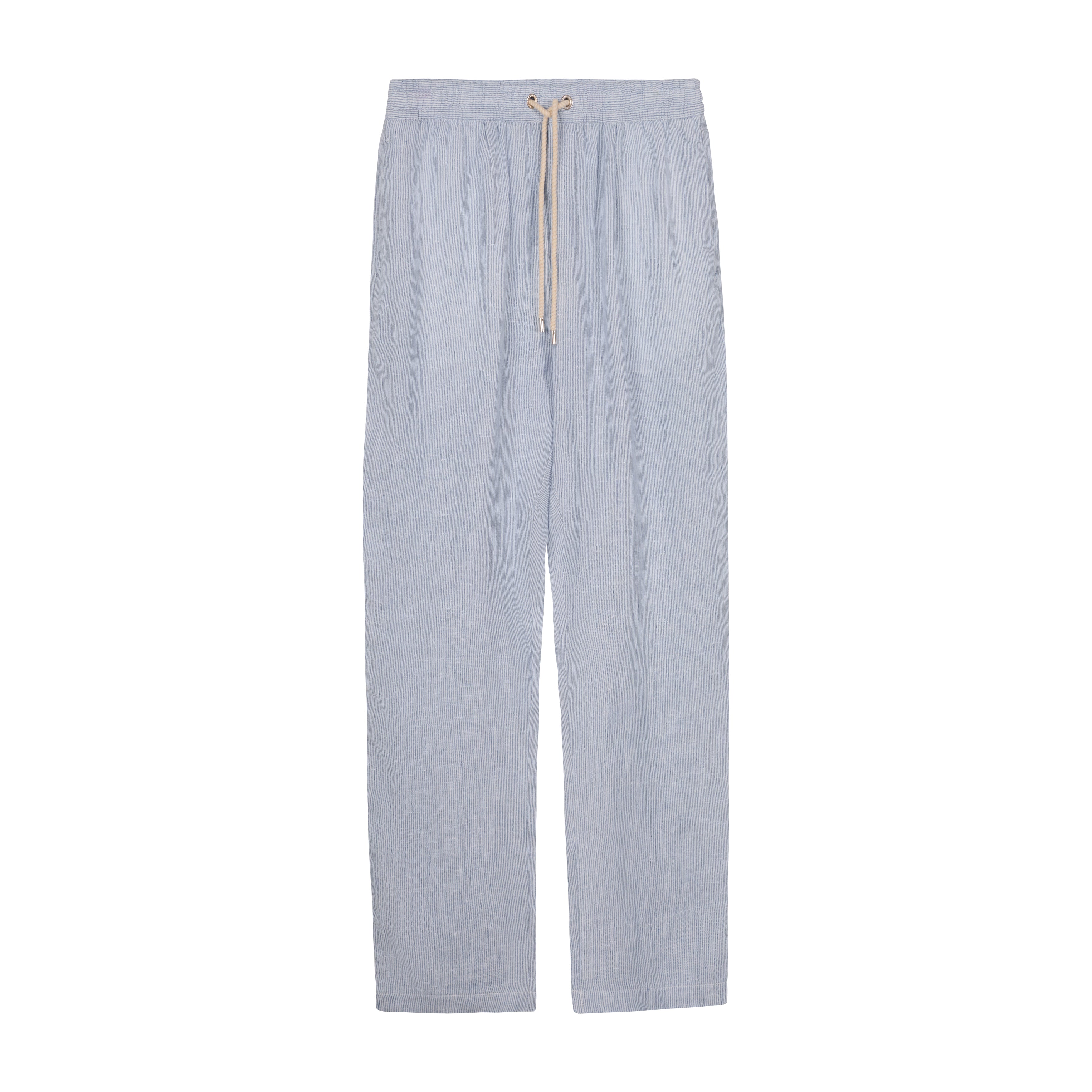PANTALONE MILLERIGHE CELESTE