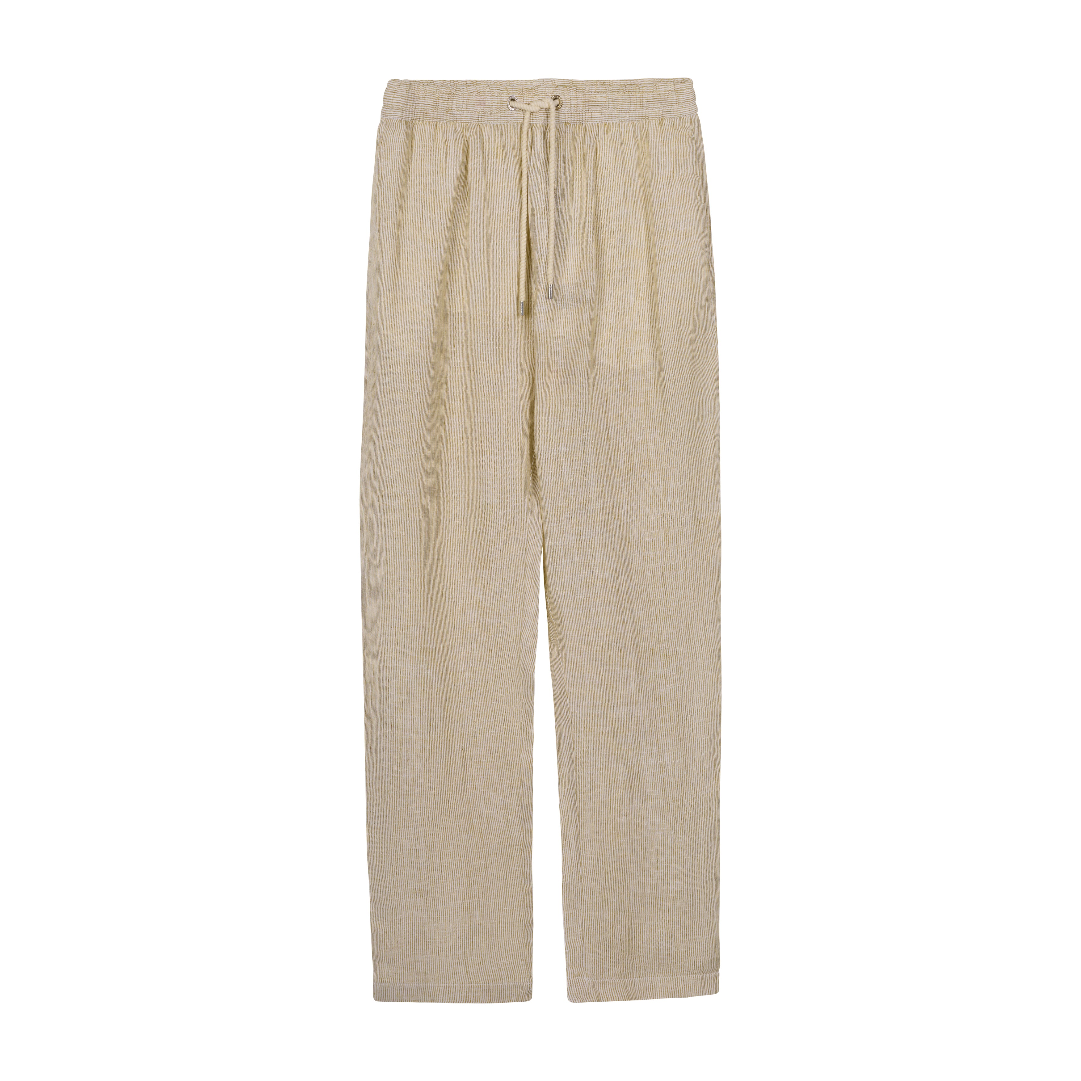 PANTALONE MILLERIGHE GIALLO